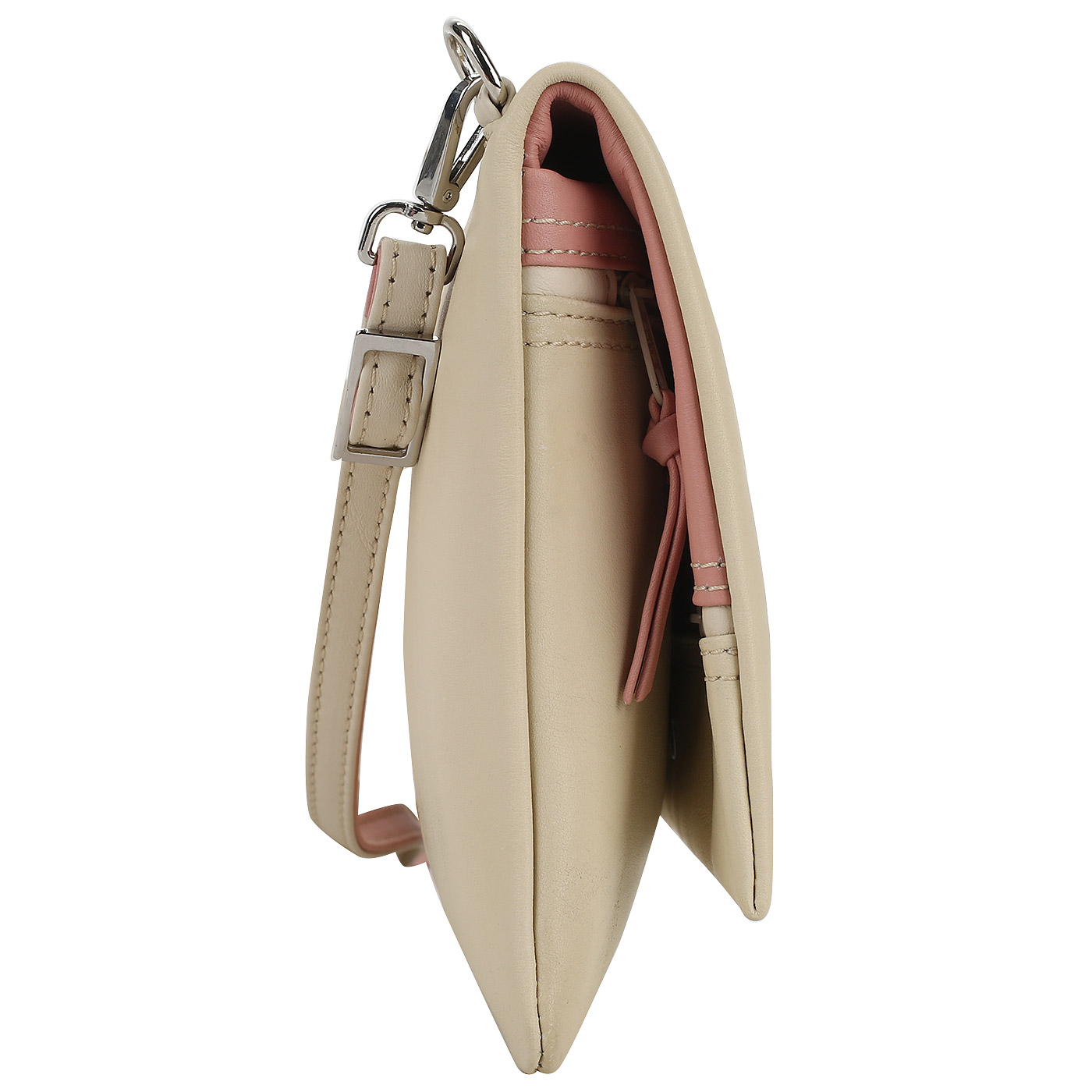 Сумочка из гладкой кожи Bruno Rossi 