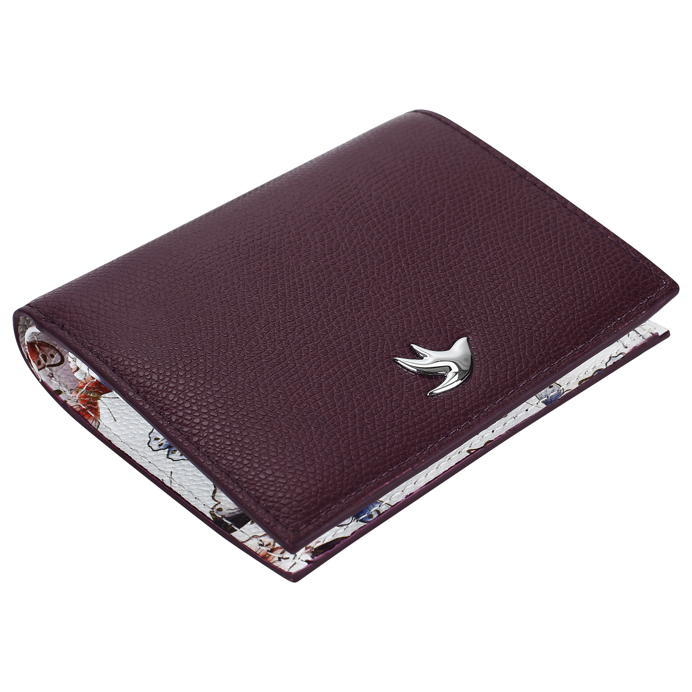 Маленькое портмоне на кнопке Aurelli Alma fantasia