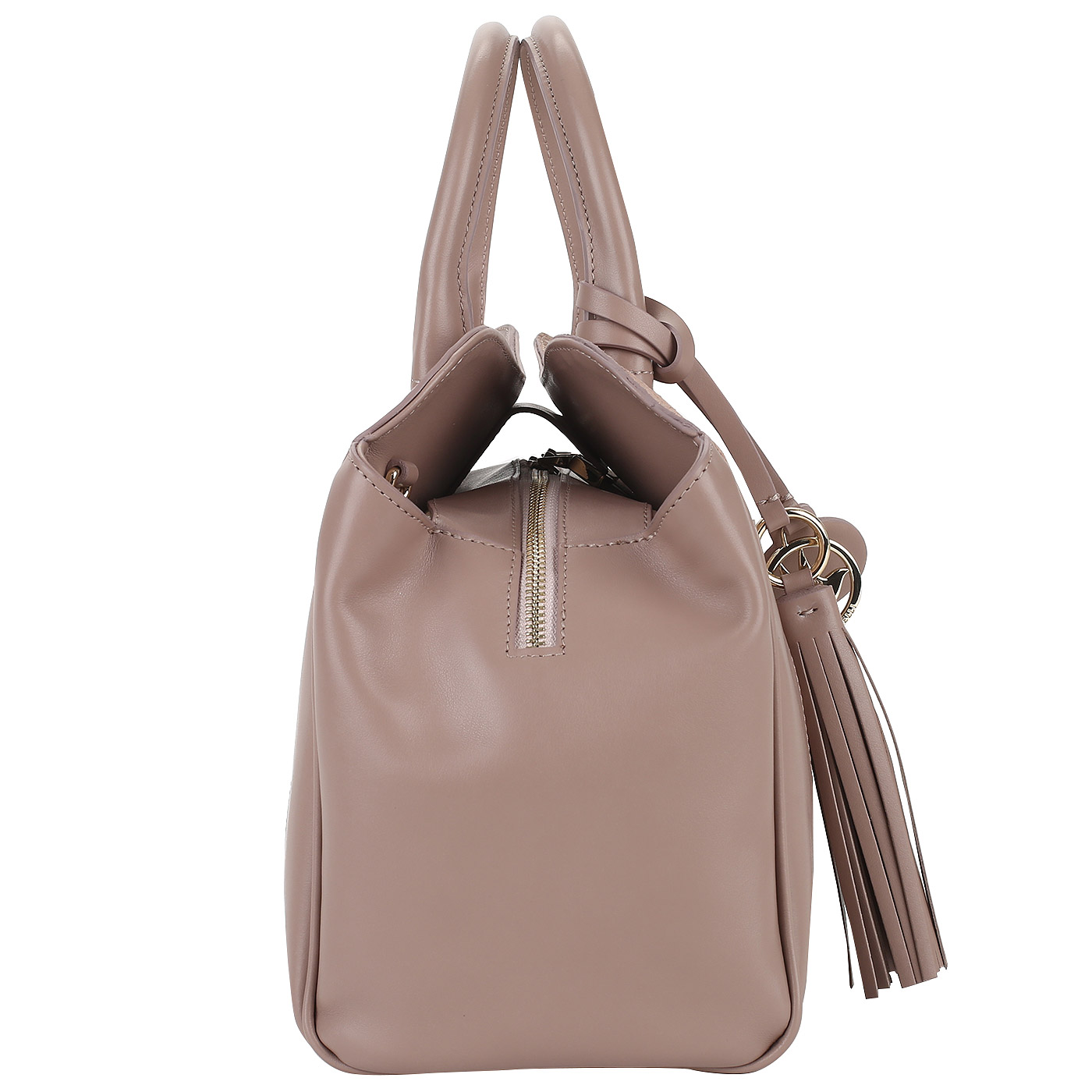 Комбинированная сумка с брелоком Aurelli 