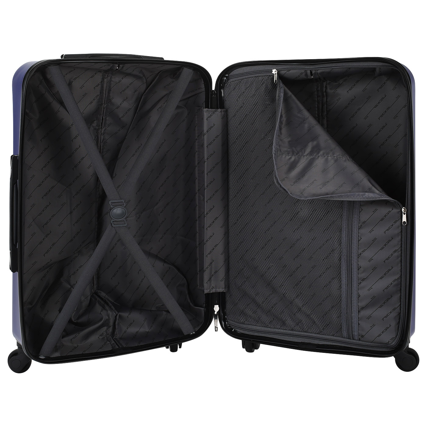 Чемодан средний M из ABS-пластика с кодовым замком Teckel Horizont