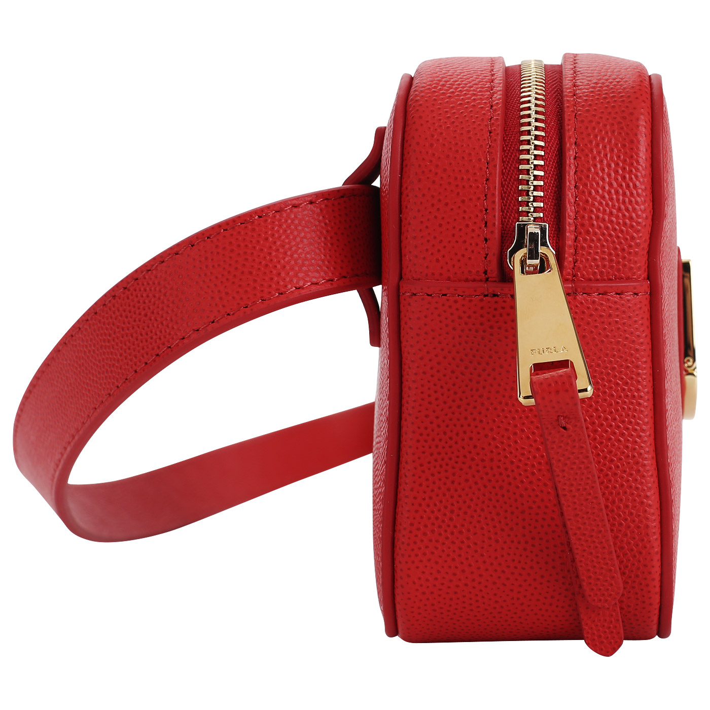 Красная сумочка на пояс Furla Belvedere