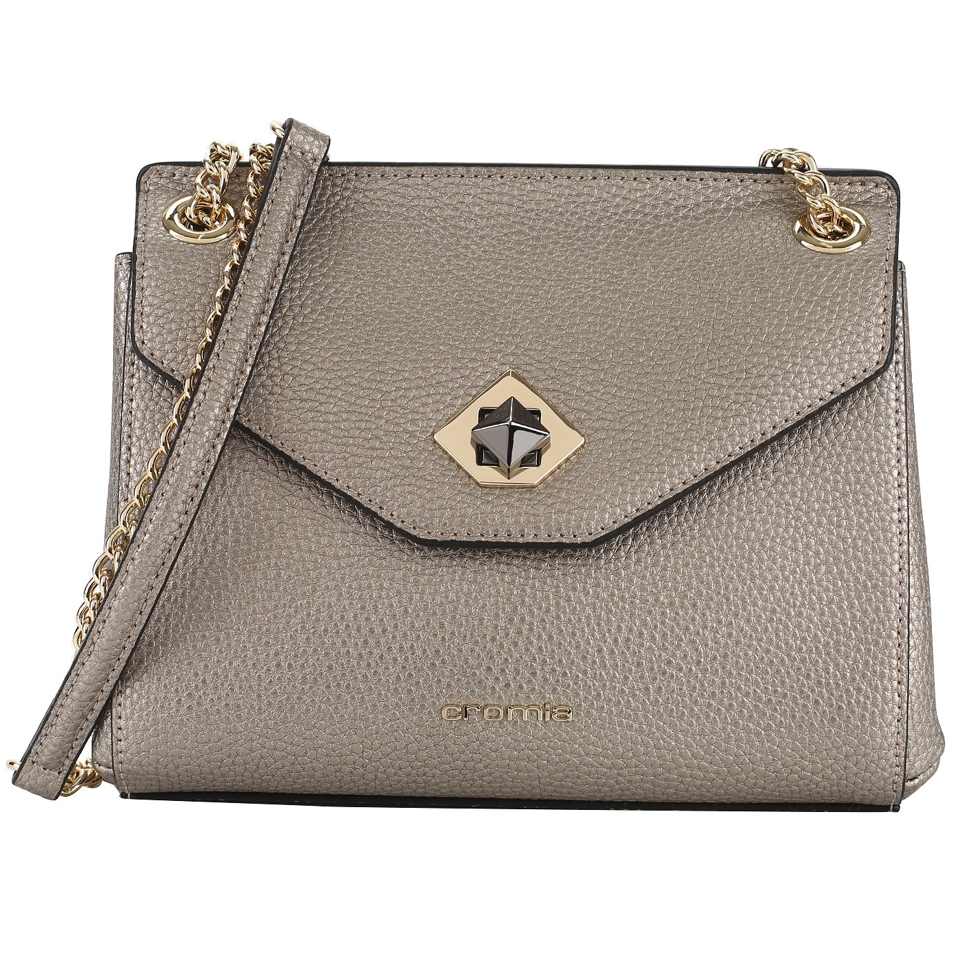 Cromia Золотистая сумочка