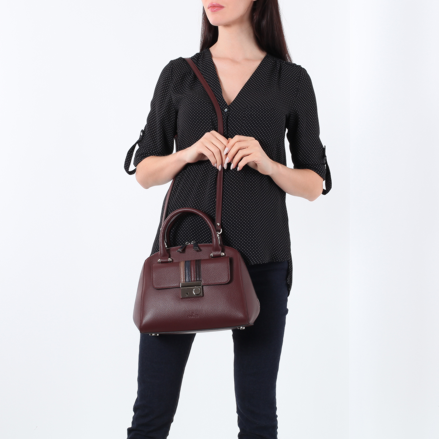 Сумка из натуральной кожи Chatte 