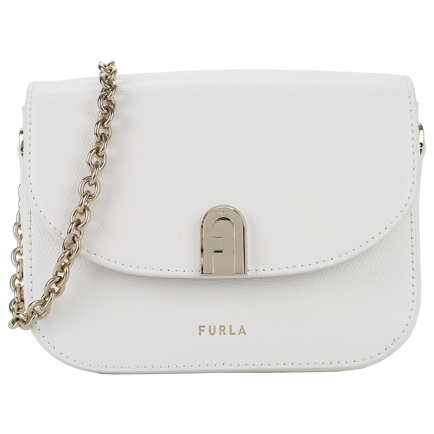 Furla Кожаная сумка на магнитной кнопке