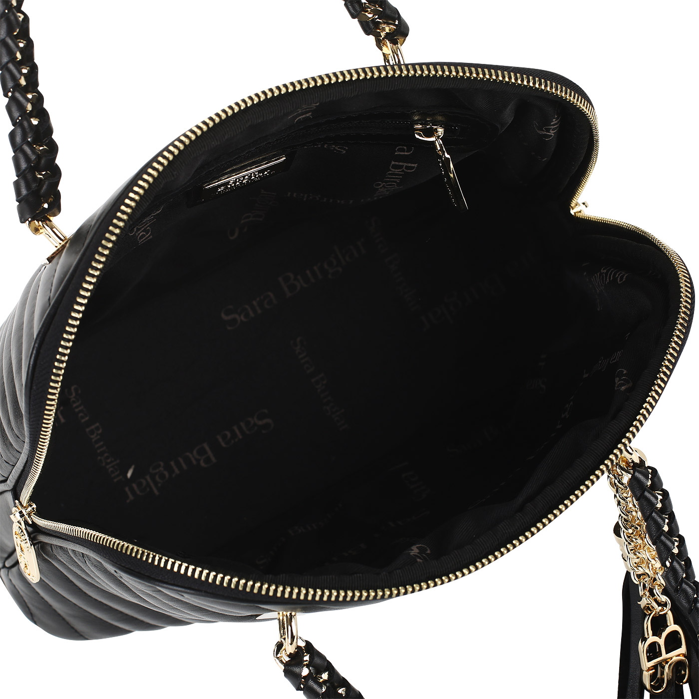 Сумка из стеганной кожи Sara Burglar Divina Trapunto