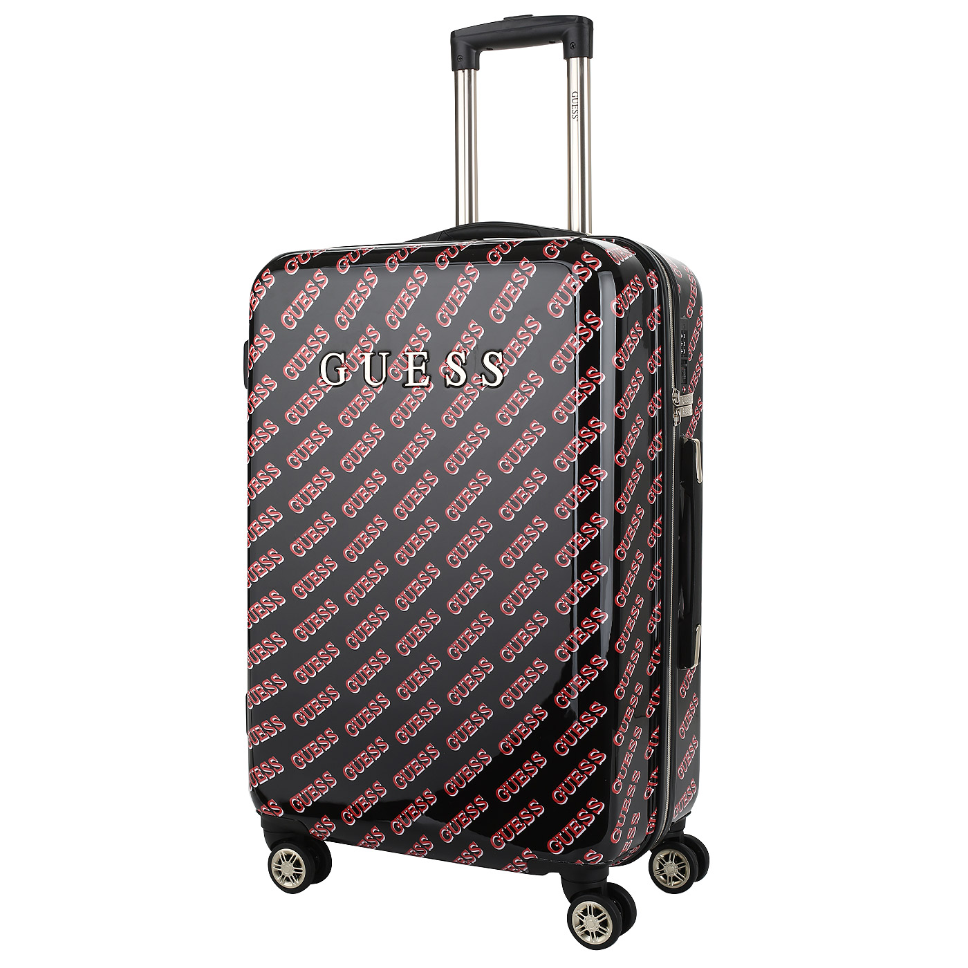 Guess Чемодан средний M из ABS-пластика с кодовым замком