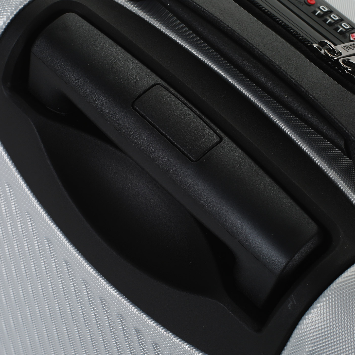 Чемодан маленький S из ABS-пластика с кодовым замком Teckel Crossway