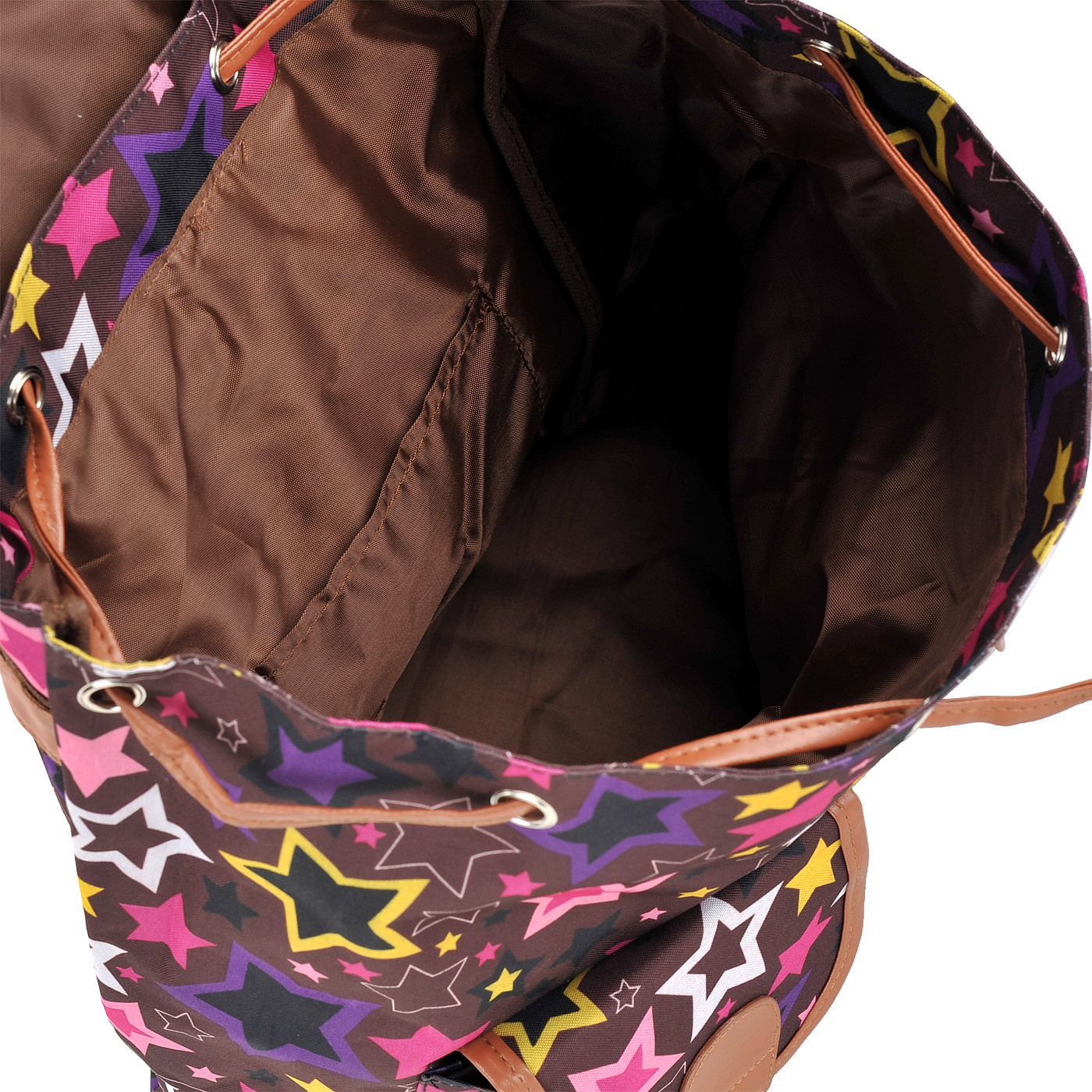 Вместительный детский тканевый рюкзак с принтом Creative 