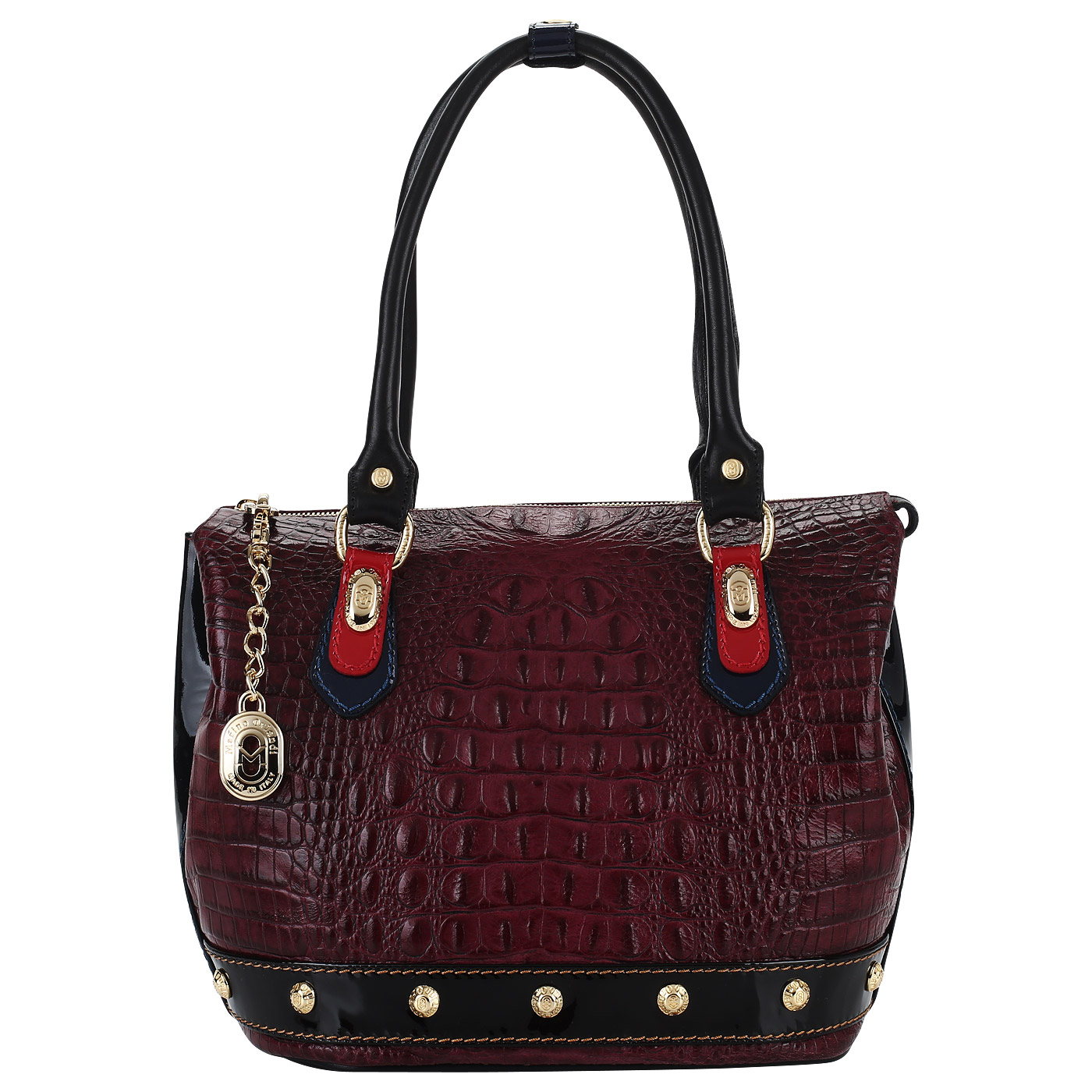 Marino Orlandi Сумка с отделкой под крокодиловую кожу