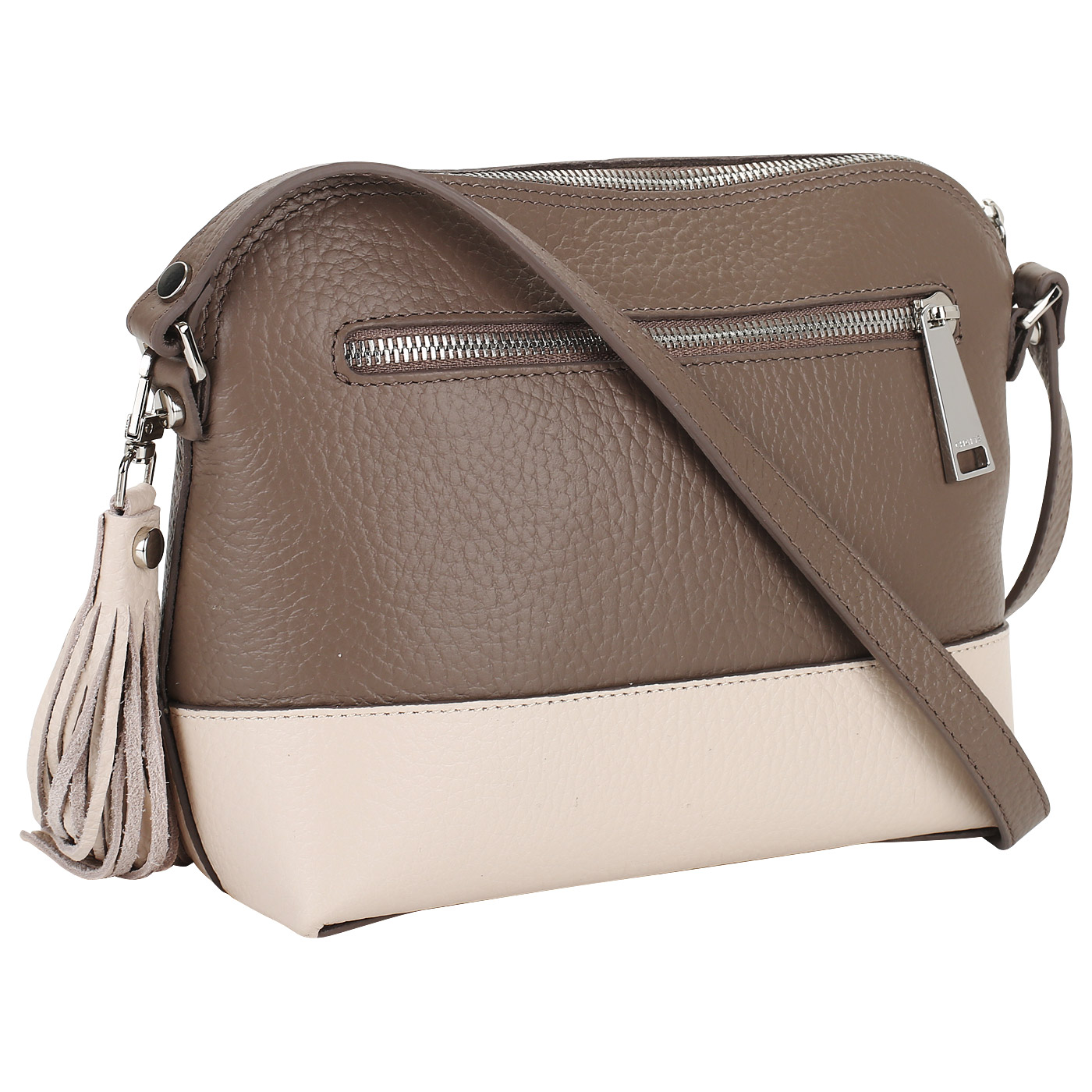 Женская сумочка из кожи на молнии Chatte Lion