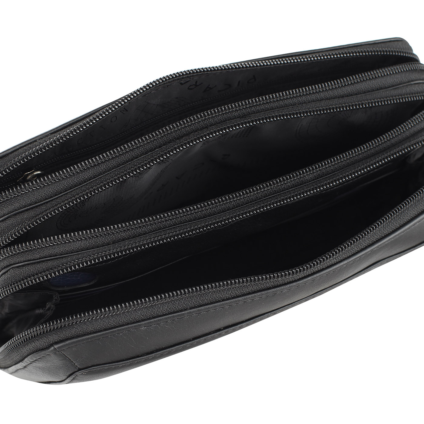 Мужская кожаная вместительная барсетка Picard Retro