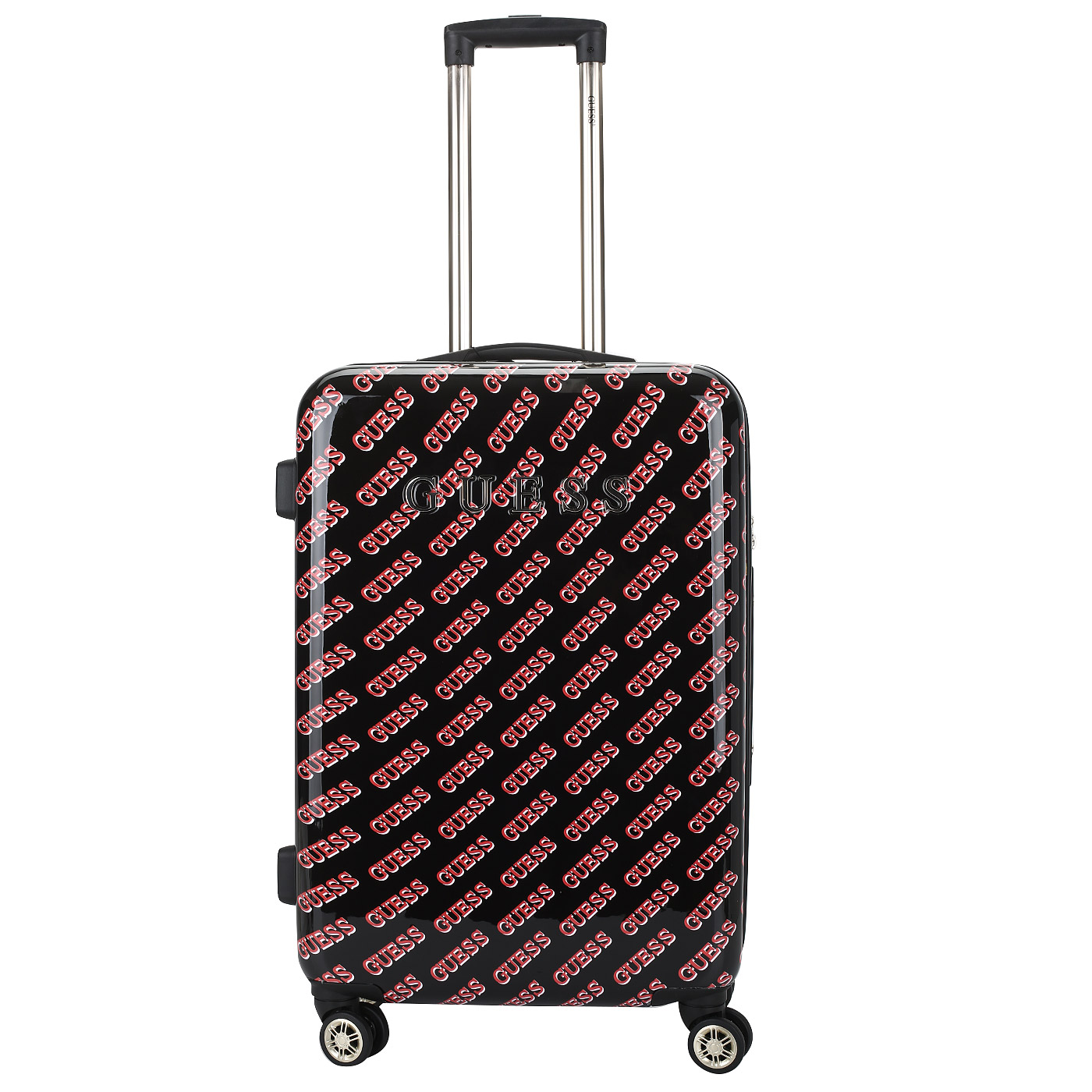 Чемодан средний M из ABS-пластика с кодовым замком Guess Haidee