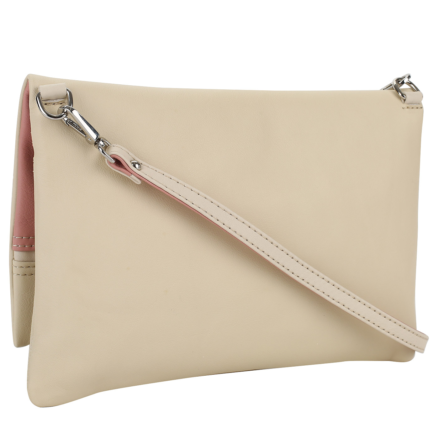 Сумочка из гладкой кожи Bruno Rossi 