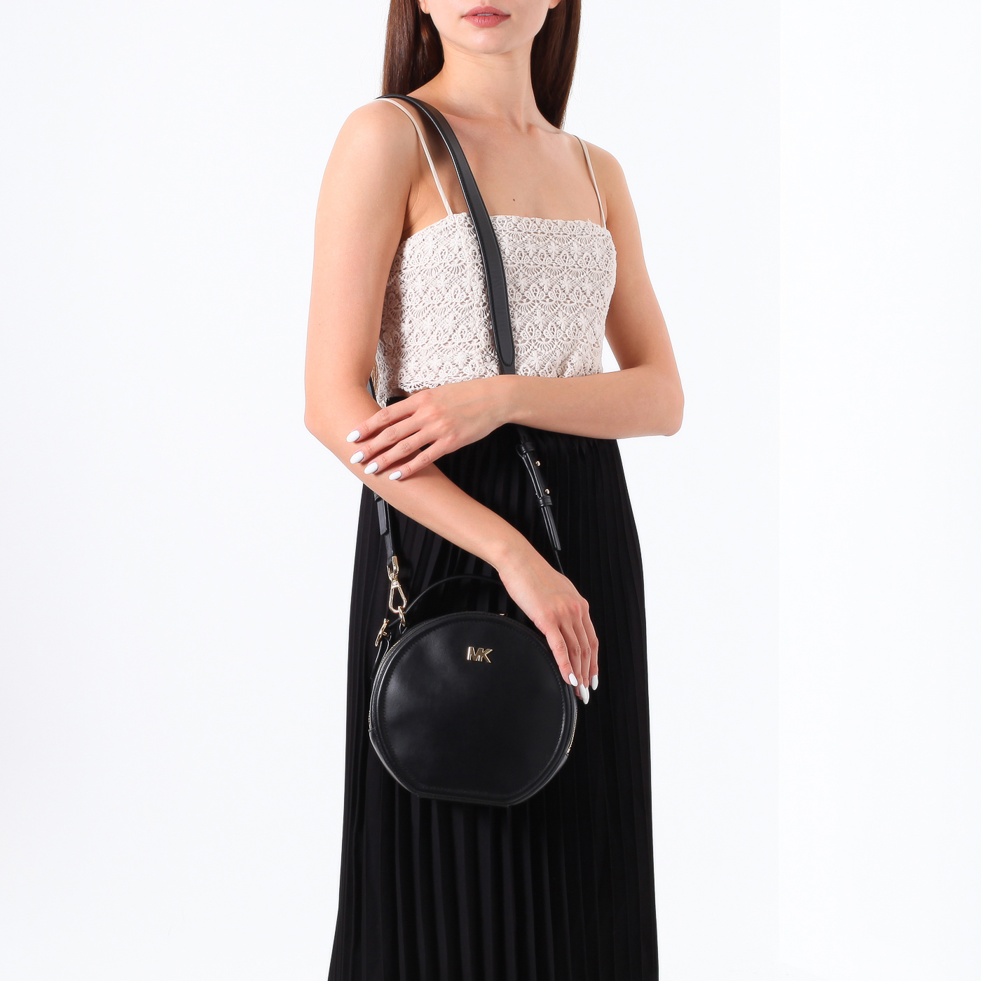 Сумочка из гладкой кожи Michael Kors Delaney