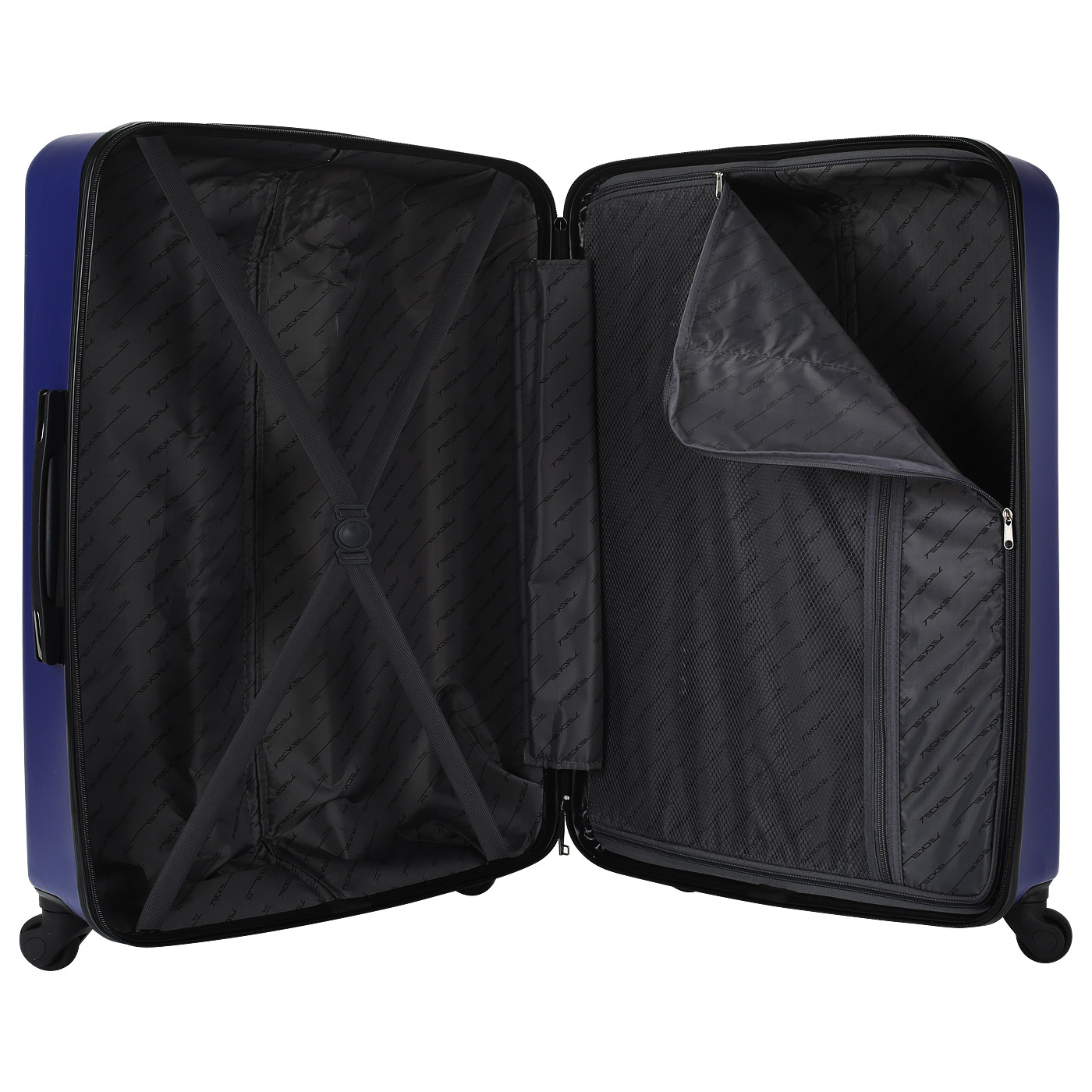 Чемодан большой L из ABS-пластика с кодовым замком Teckel Horizont