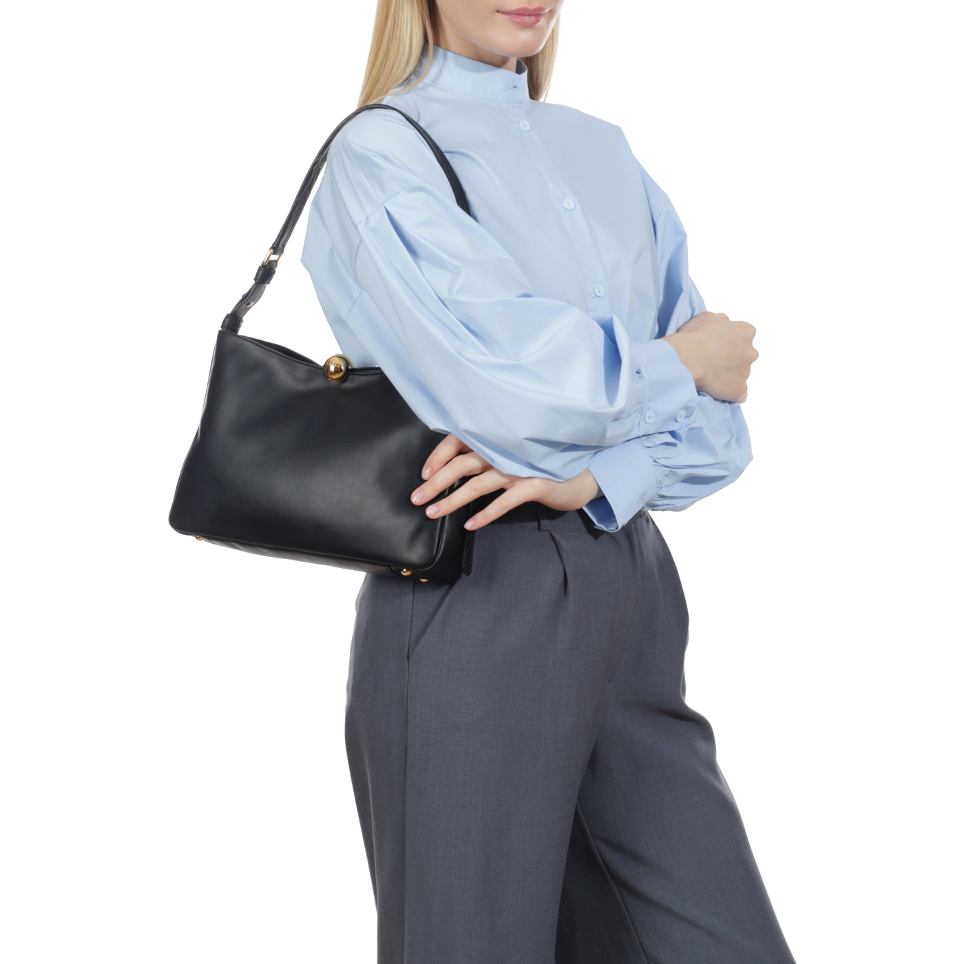 Кожаная сумка Furla Sfera Soft