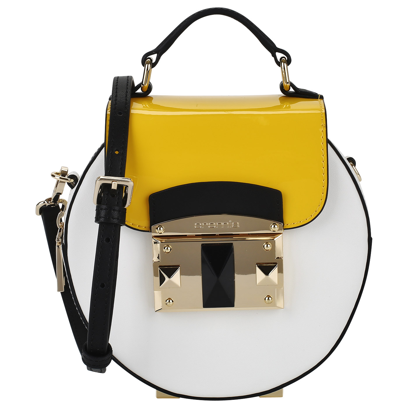Cromia Сумка из комбинированной кожи