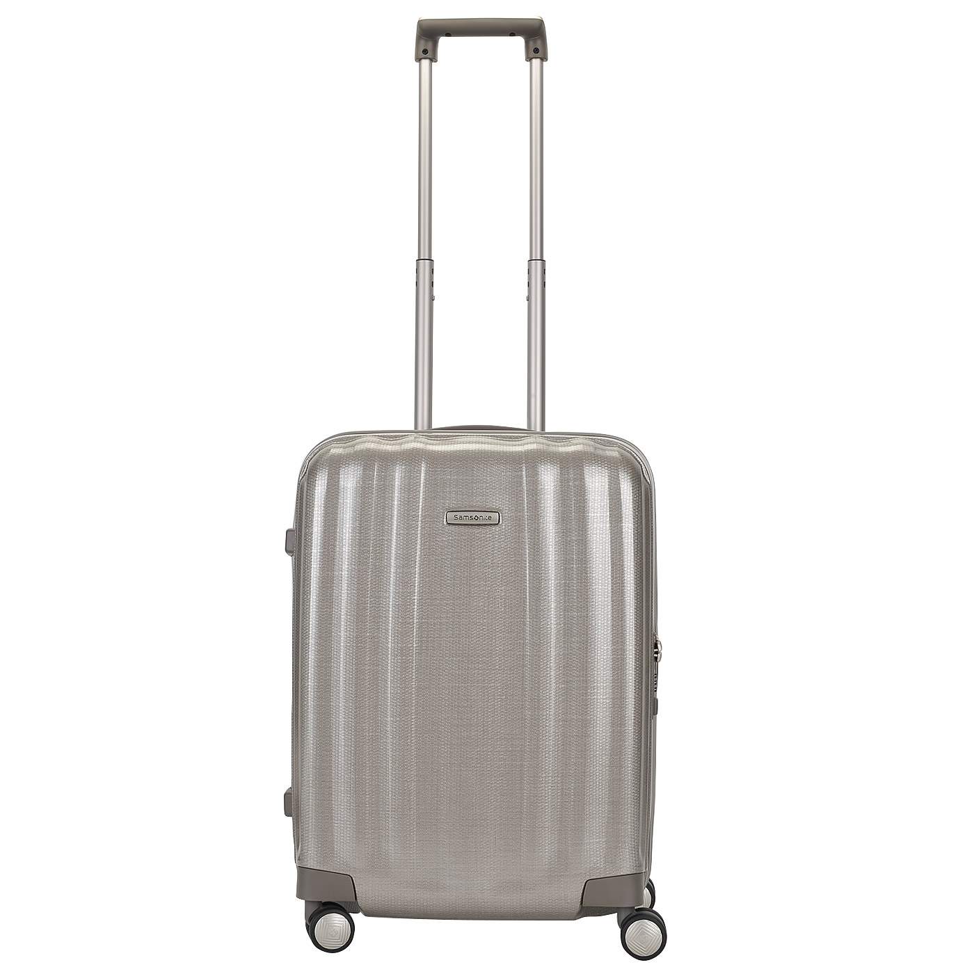 Чемодан маленький S из материала Curv с кодовым замком Samsonite Lite-Cube