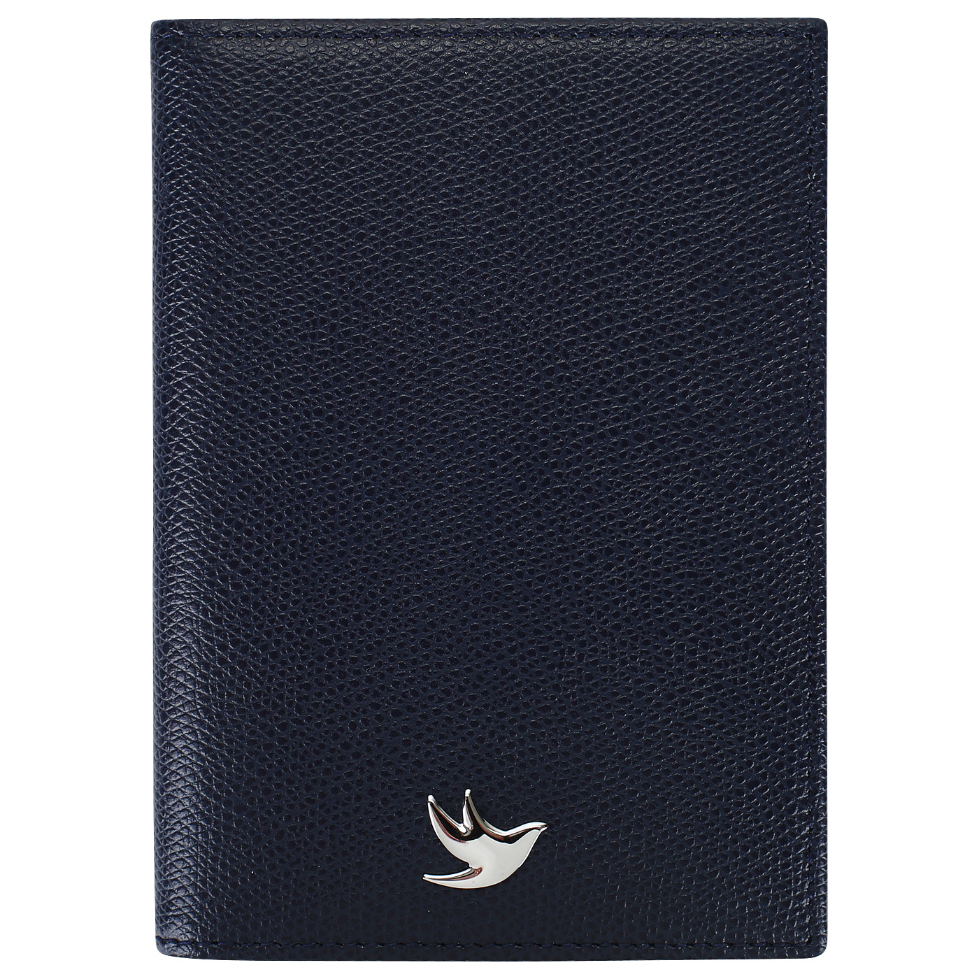 Aurelli Обложка для автодокументов из синей кожи