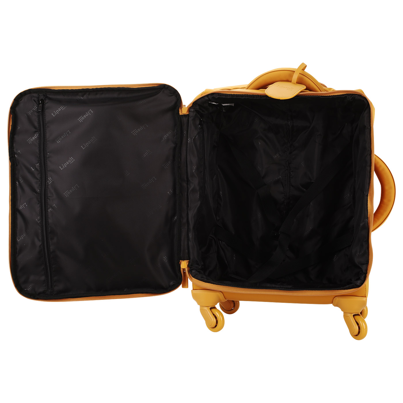 Чемодан маленький S тканевый с кодовым замком Lipault Plume