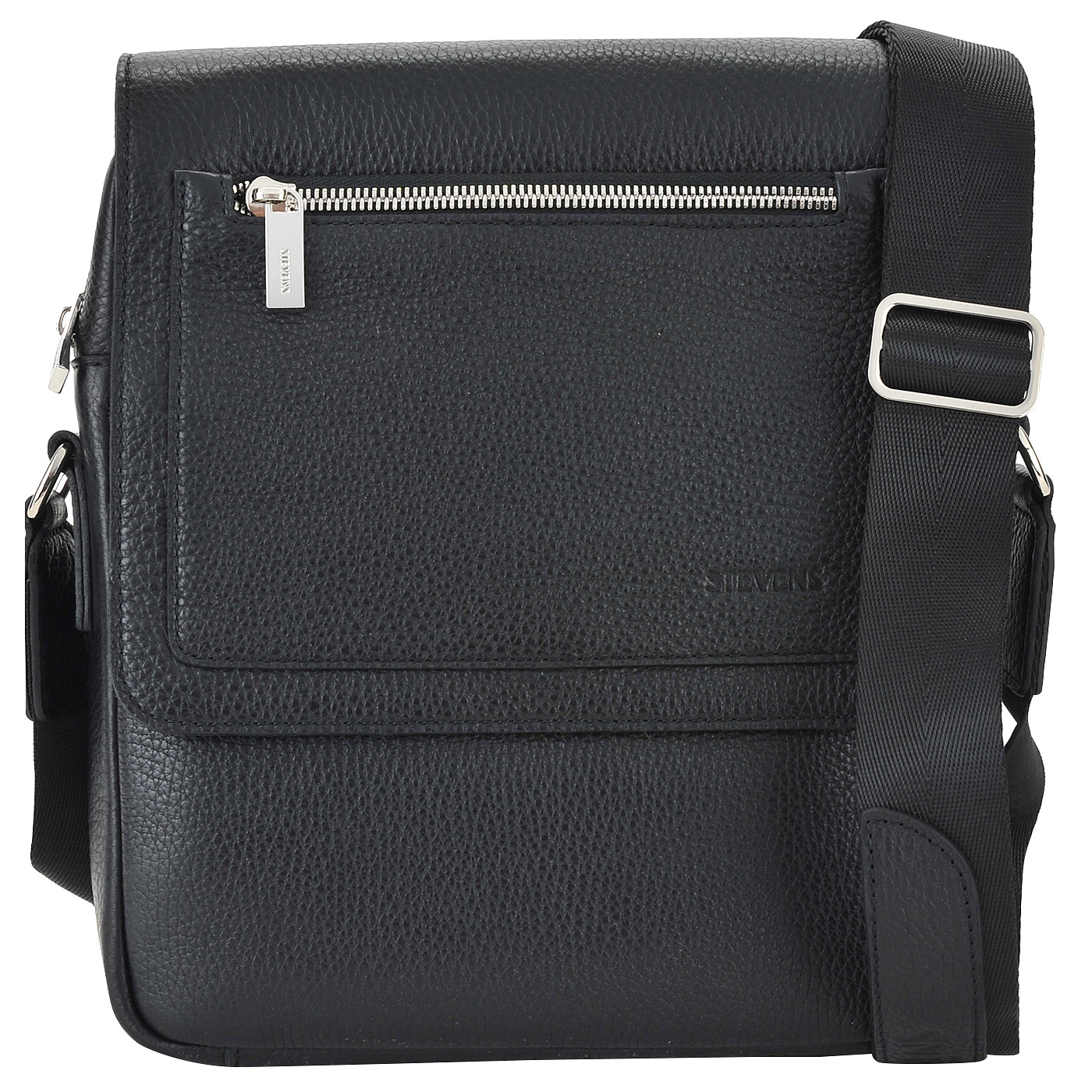 Stevens Мужская кожаная сумка через плечо