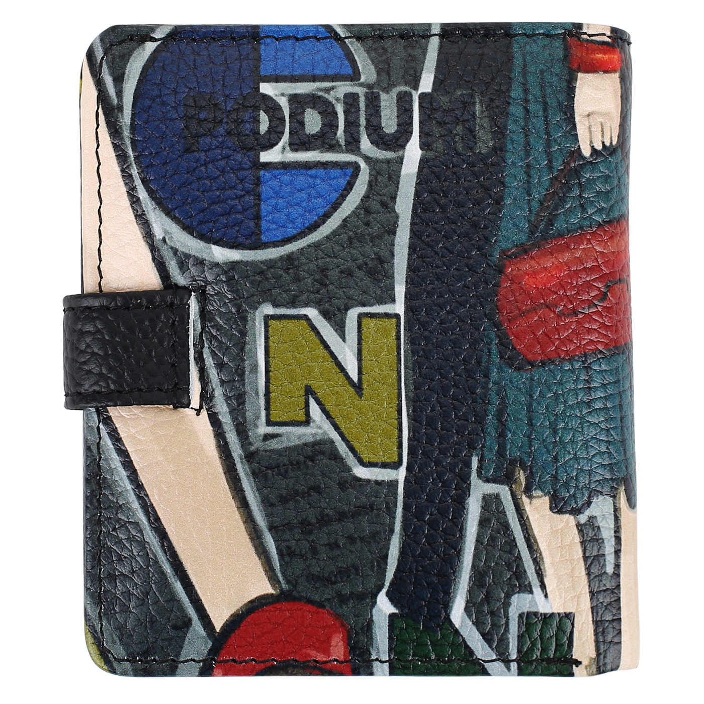 Портмоне складное с принтом Curanni 