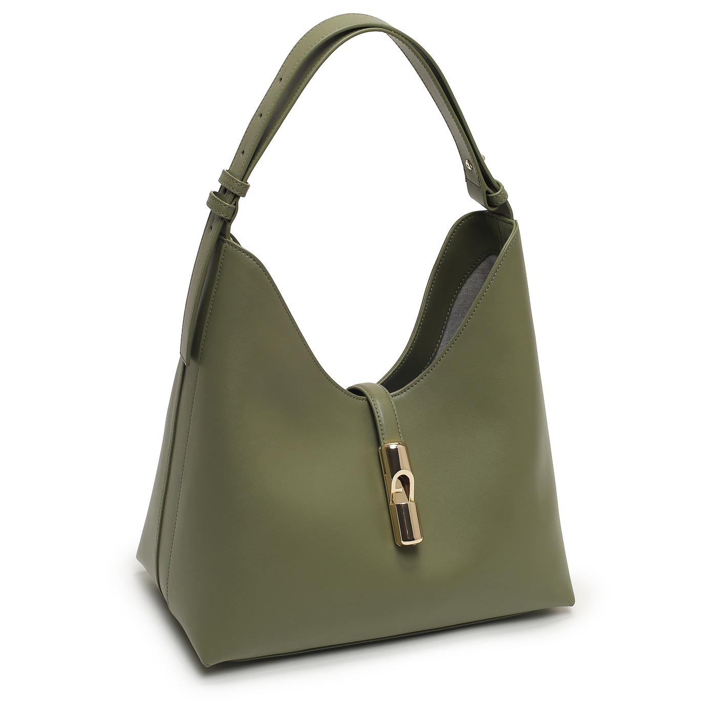 Кожаная сумка Furla Goccia