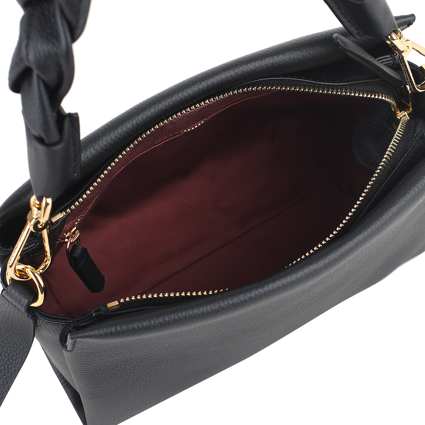 Кожаная сумка Coccinelle Boheme Grana Double