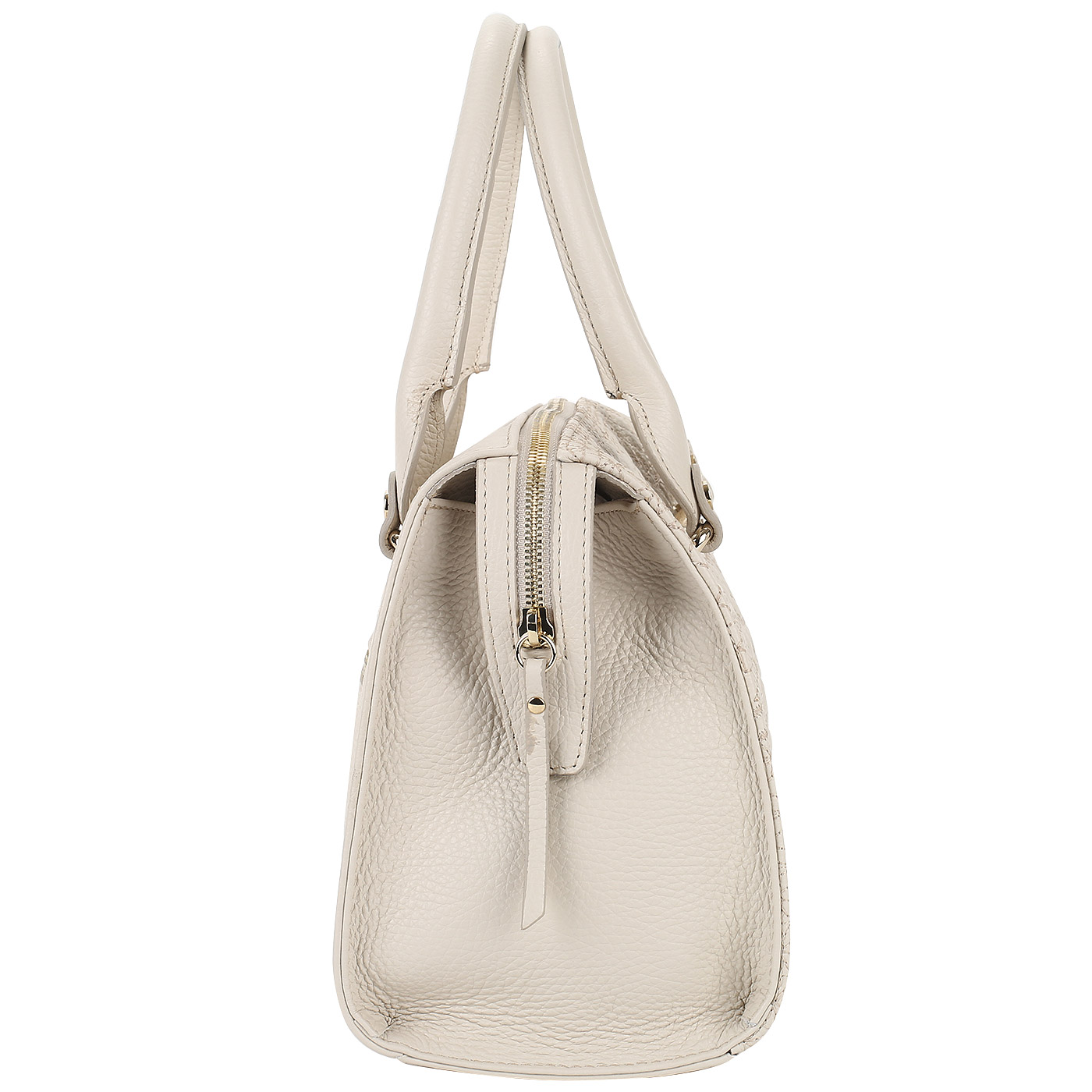 Кожаная сумка на молнии Marina Creazioni 