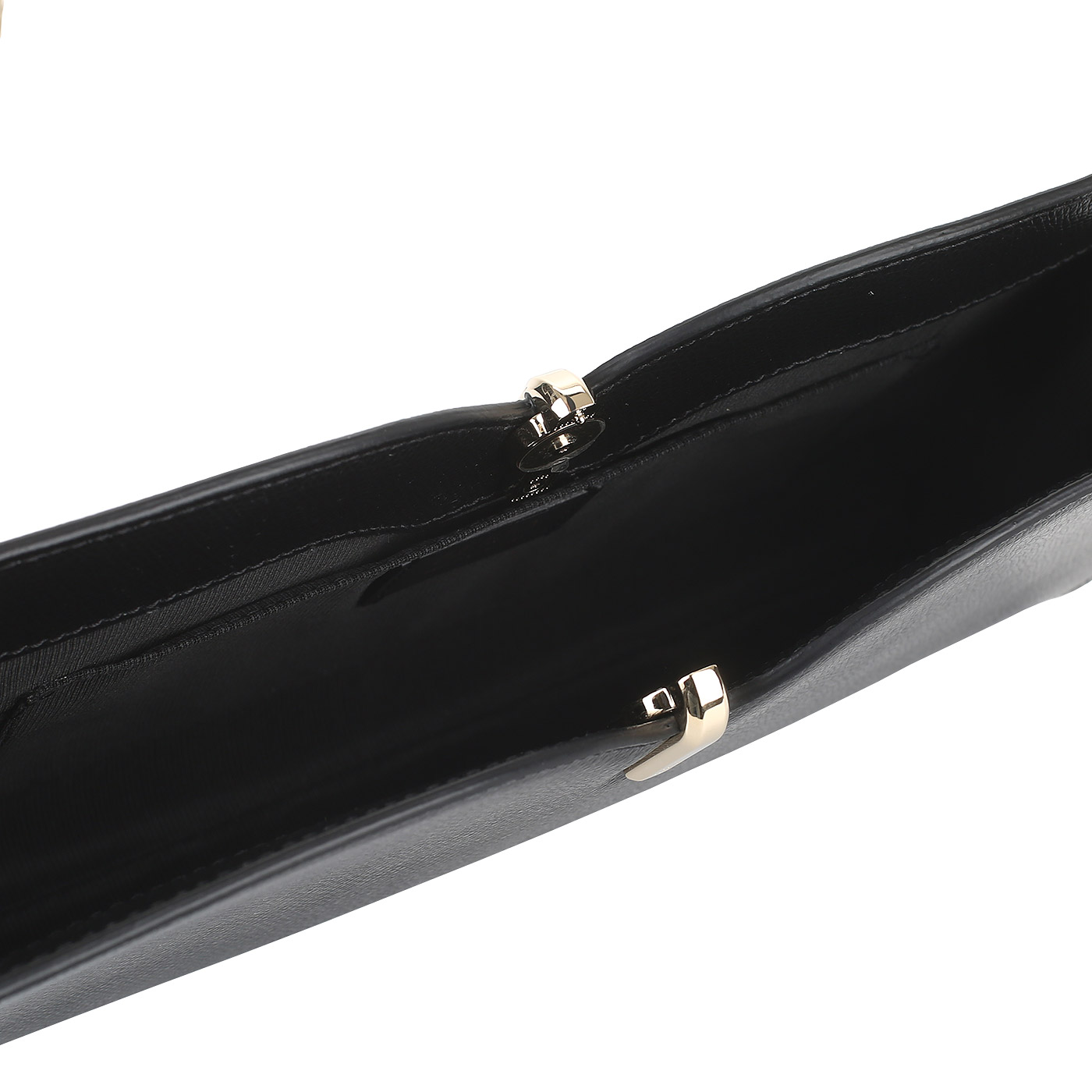 Черный клатч с цепочкой Furla Ribbon