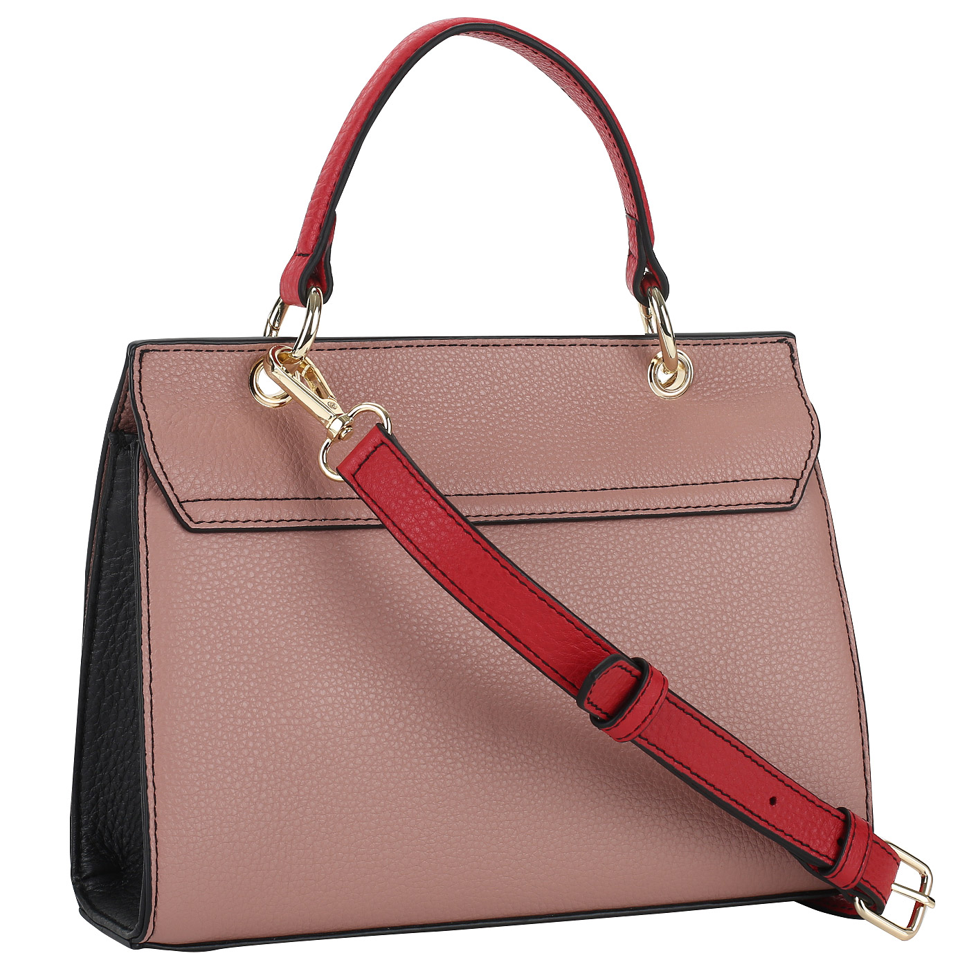 Кожаная сумочка Love Moschino Classic leather