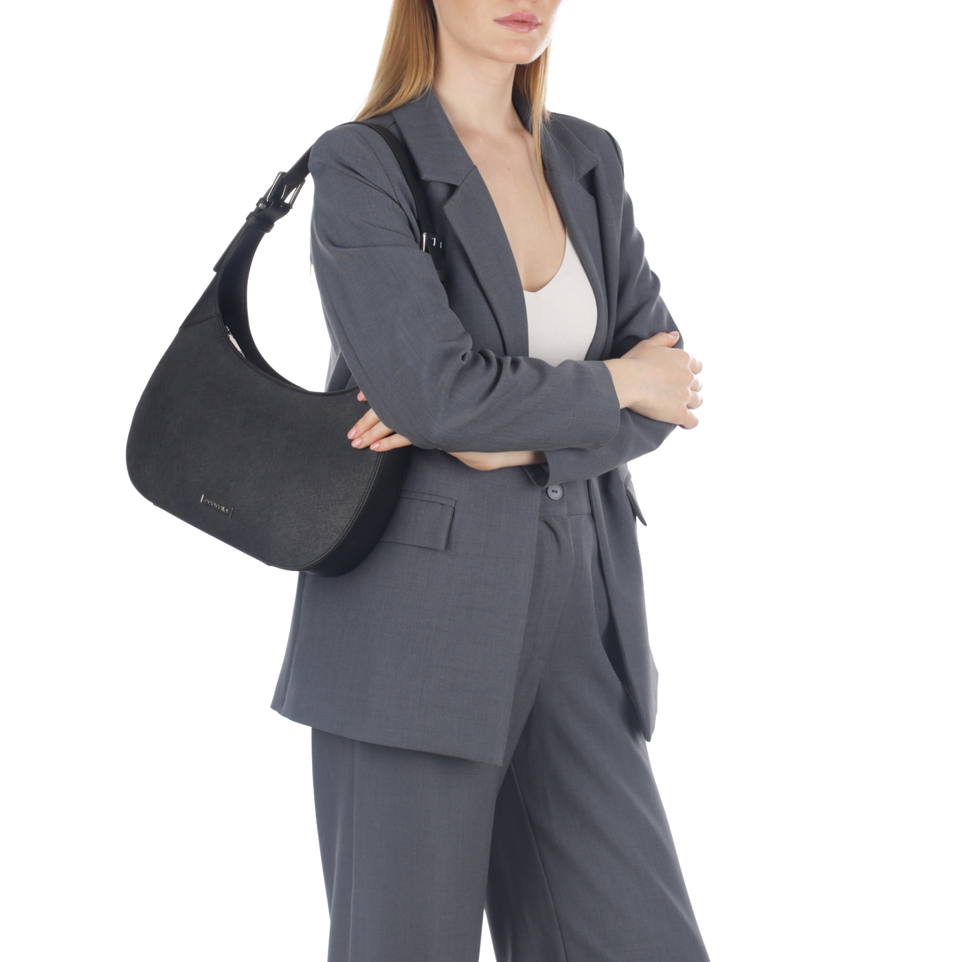 Кожаная сафьяновая сумка Cromia Perla