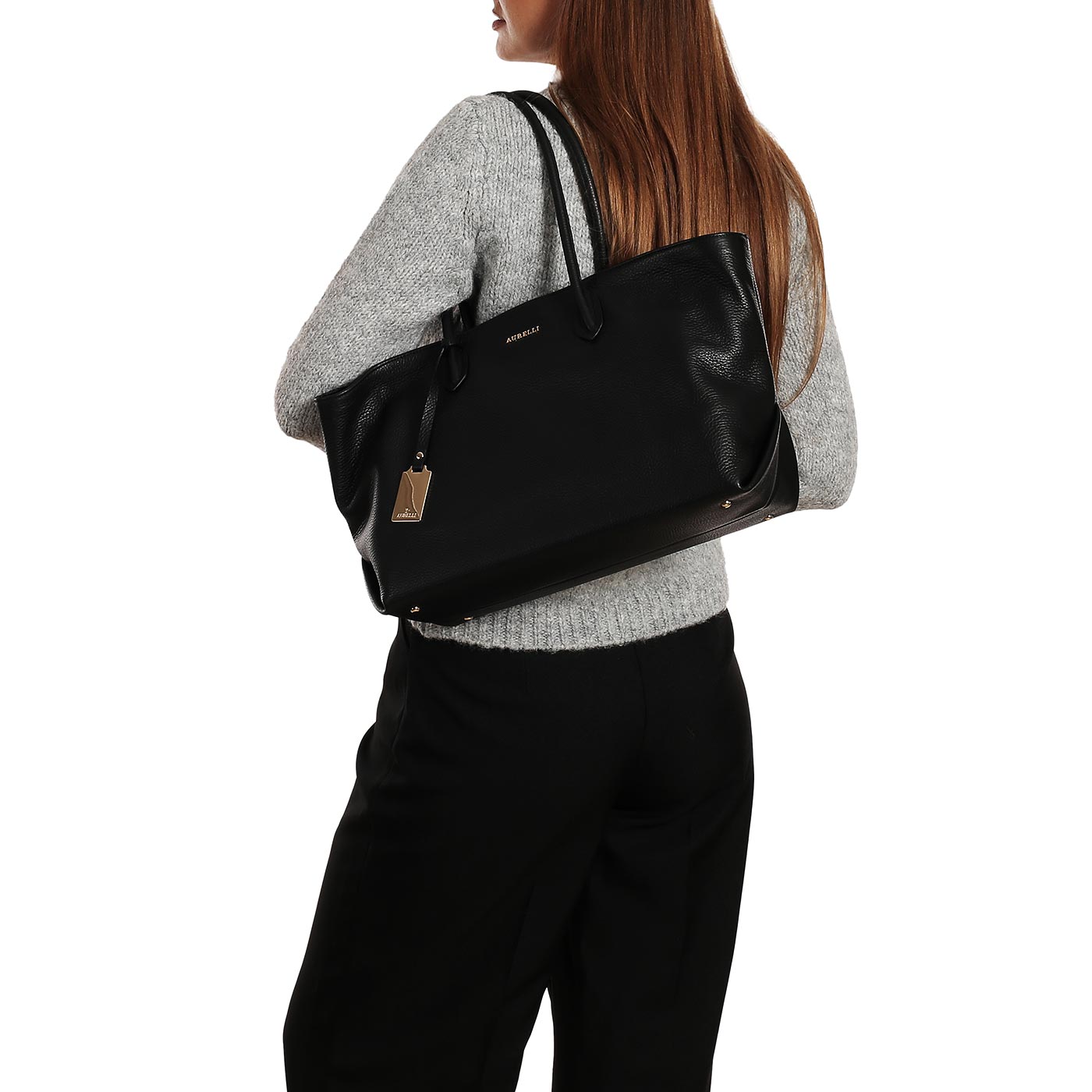 Кожаная сумка Aurelli Soft