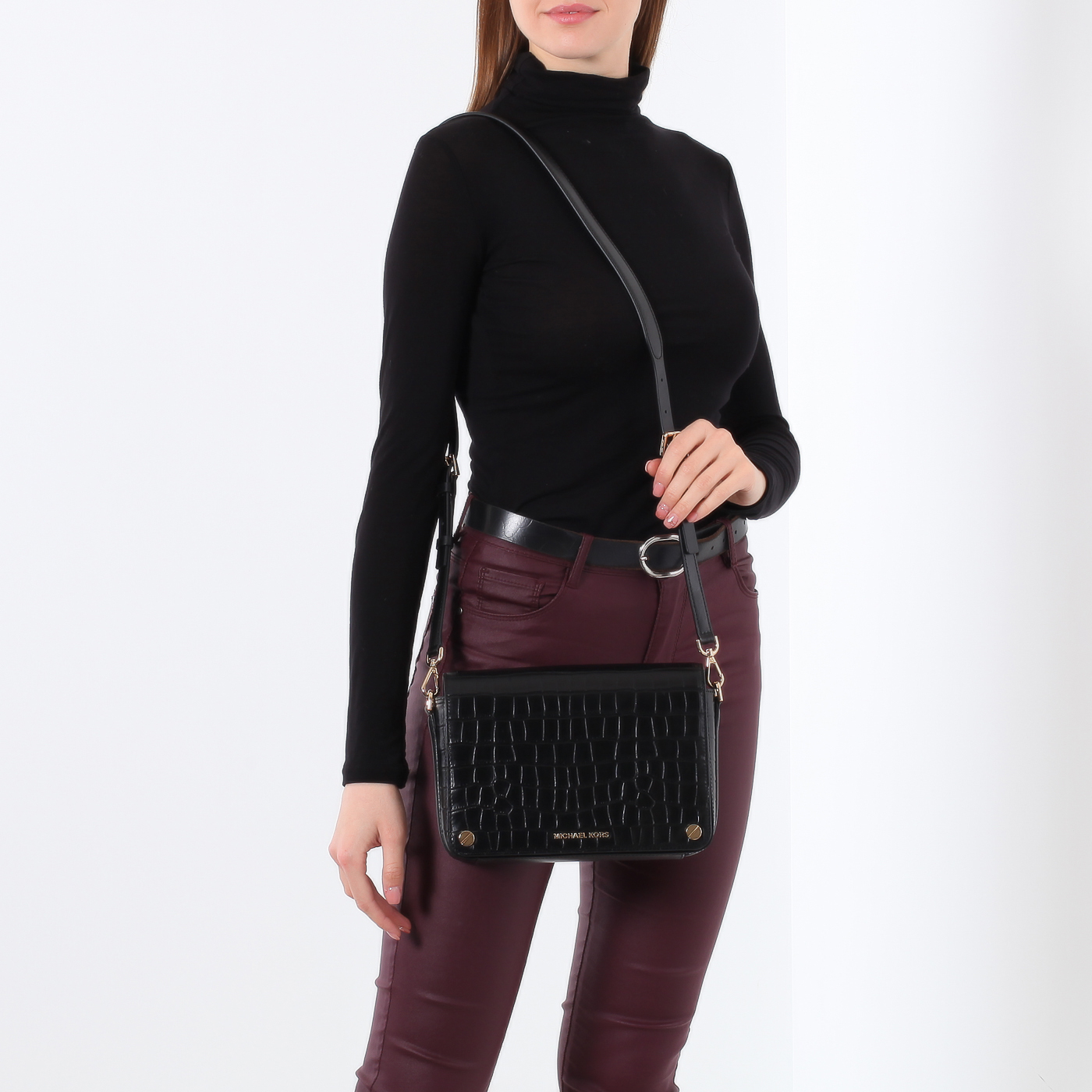 Сумка с откидным клапаном Michael Kors Jet set