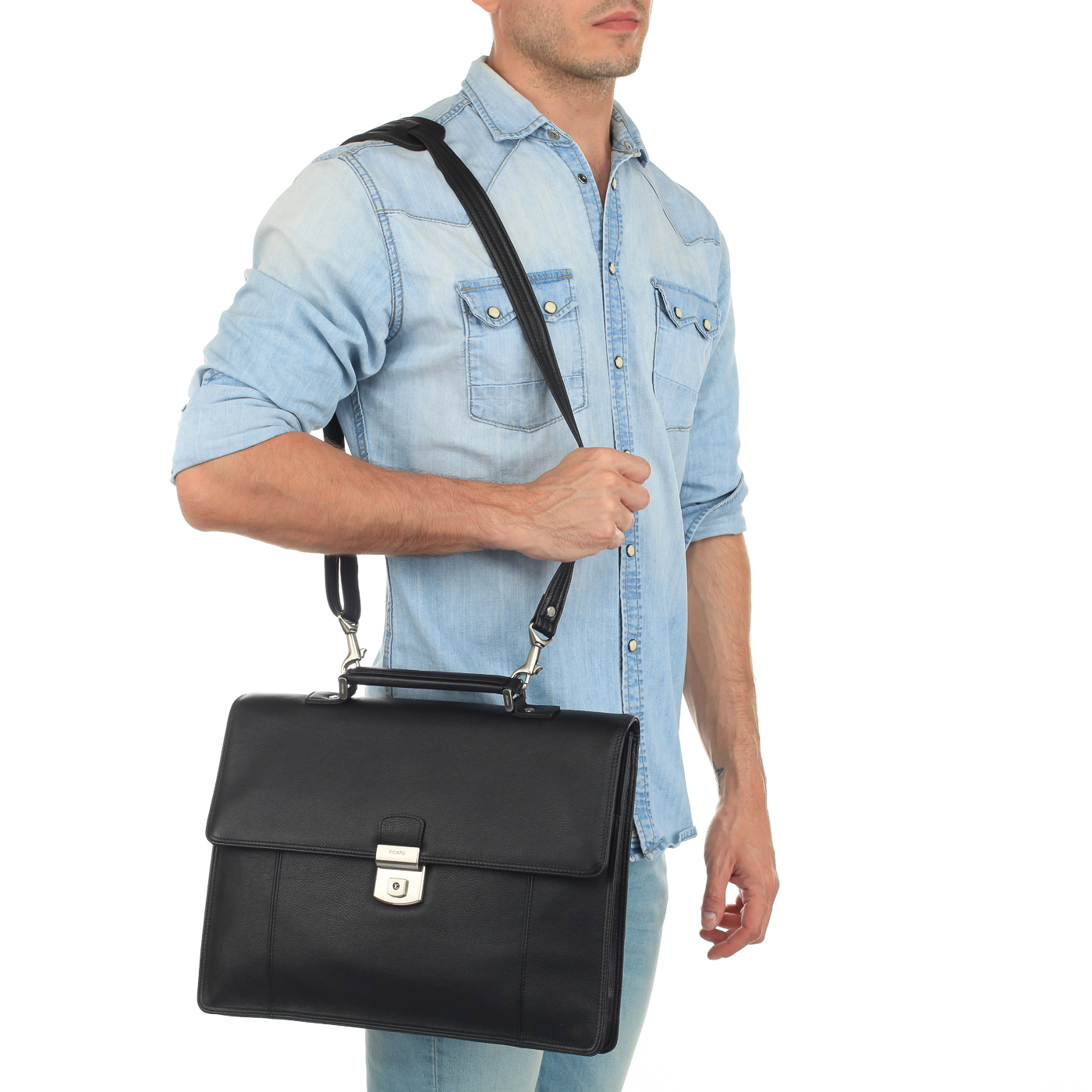 Мужской деловой портфель Picard Milano