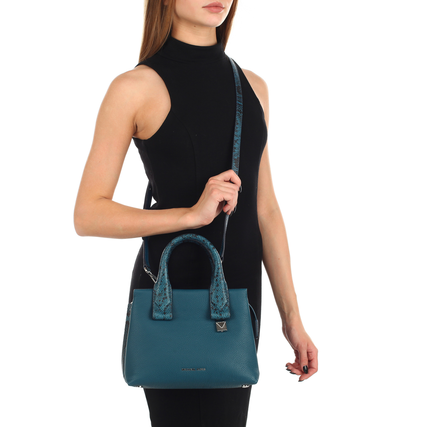 Кожаная сумочка Michael Kors Rollins