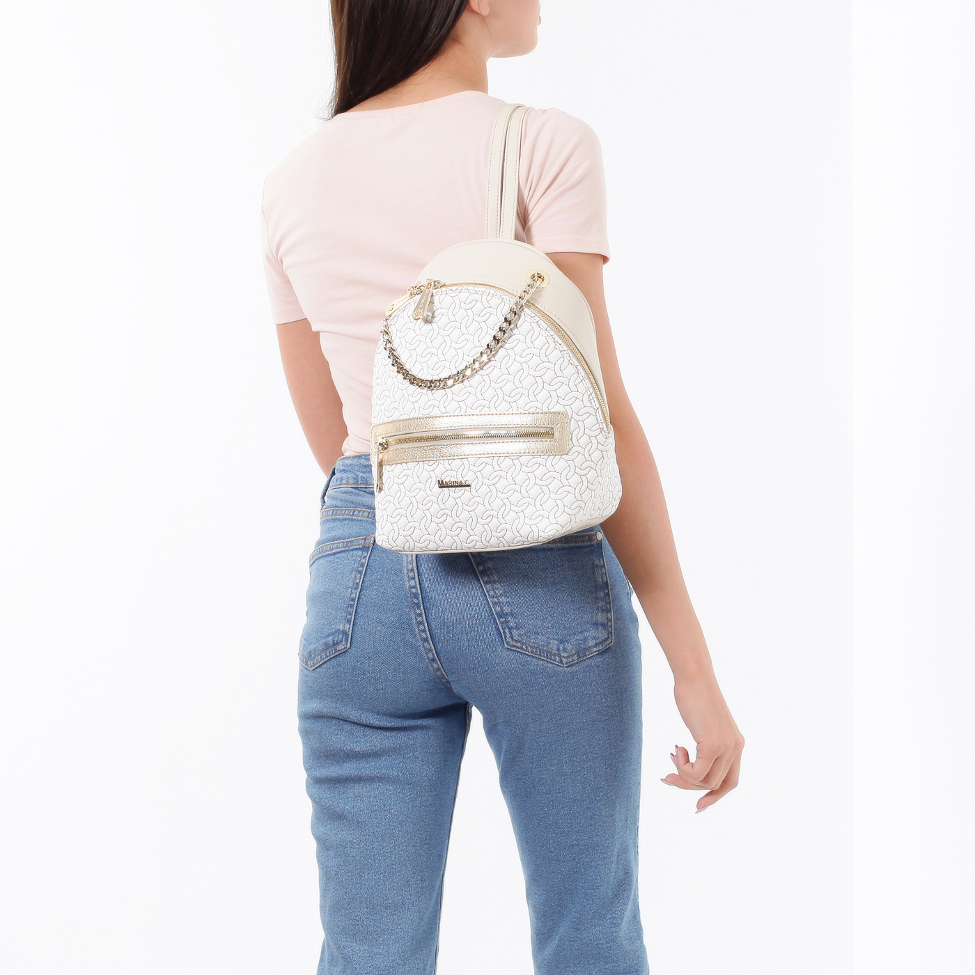 Кожаный рюкзак Marina Creazioni 