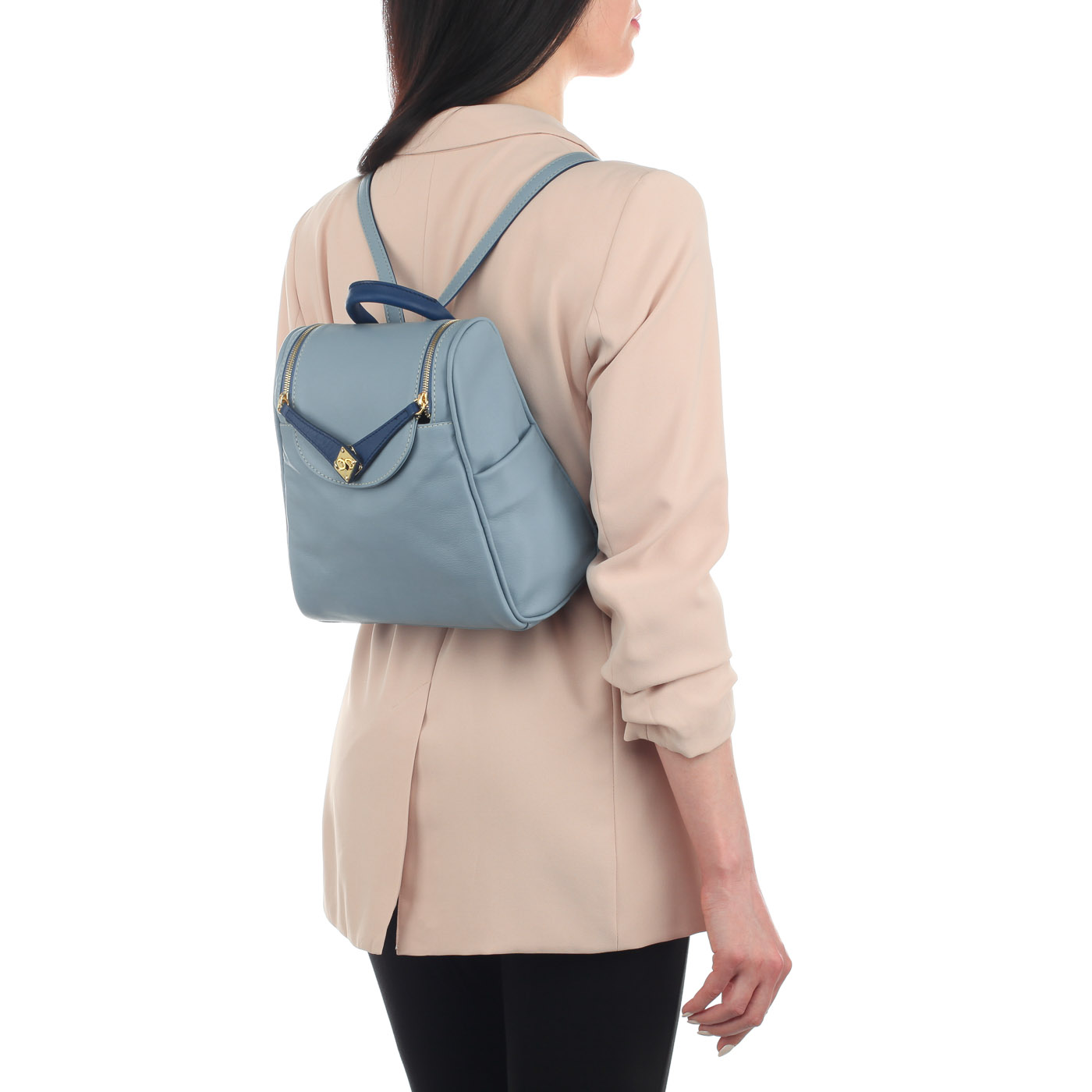 Женский рюкзак с откидным клапаном Bruno Rossi 