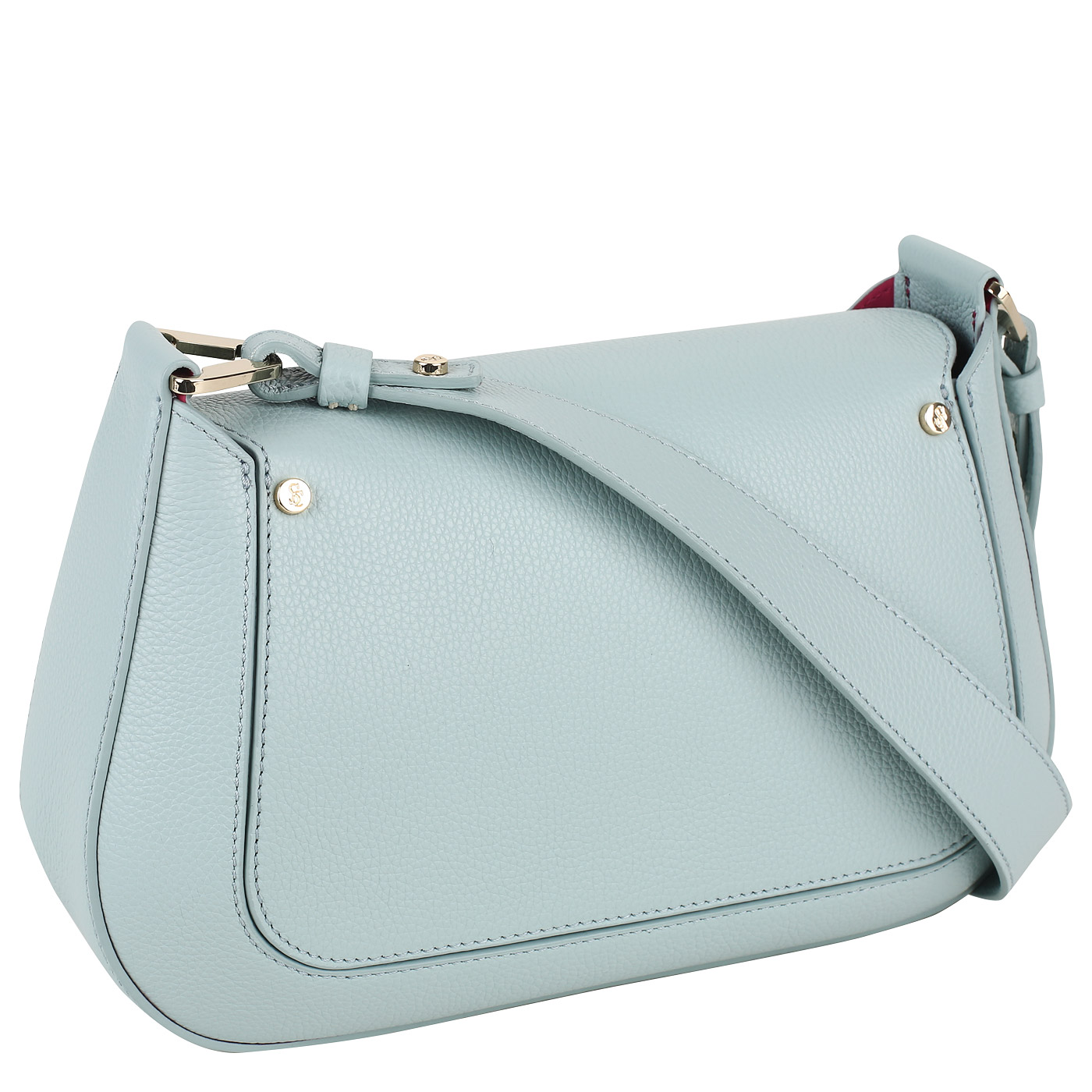 Кожаная сумка через плечо Carlo Salvatelli Gemma