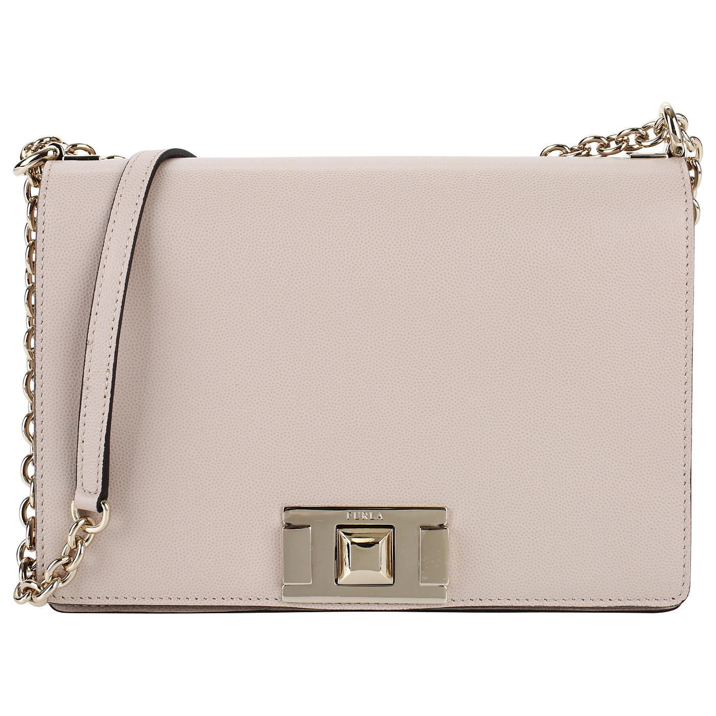 Furla Кожаная сумочка с откидным клапаном