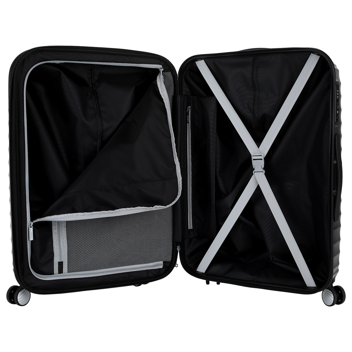 Чемодан средний M из ABS-пластика с кодовым замком American Tourister Jetglam