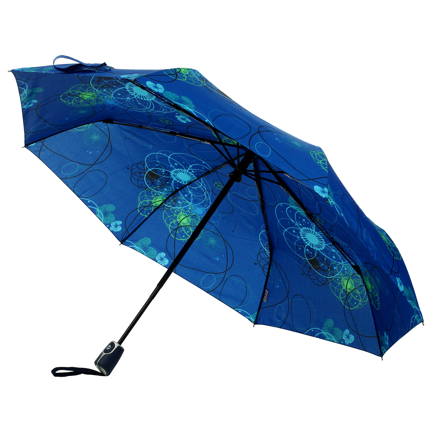 Синий зонт с принтом Doppler Barcelona