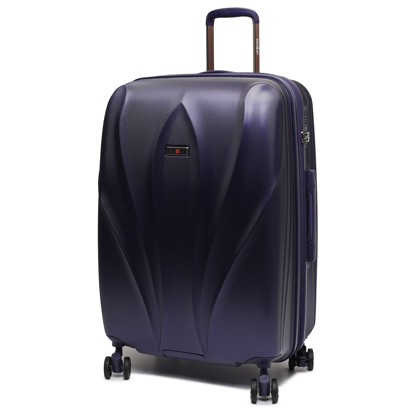 Eberhart Чемодан с весами и амортизированными колесами