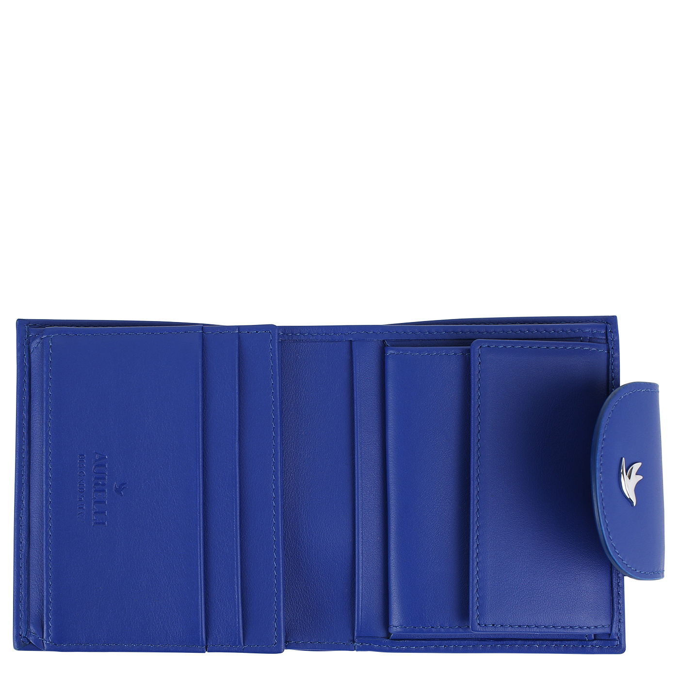 Кошелек складной на кнопке Aurelli Ocean