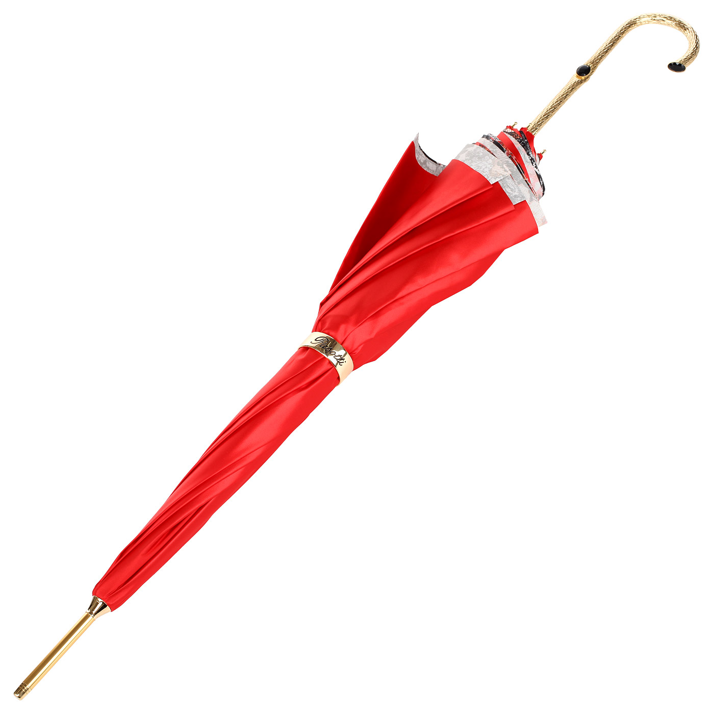 Зонт-трость с цветочным принтом Pasotti 