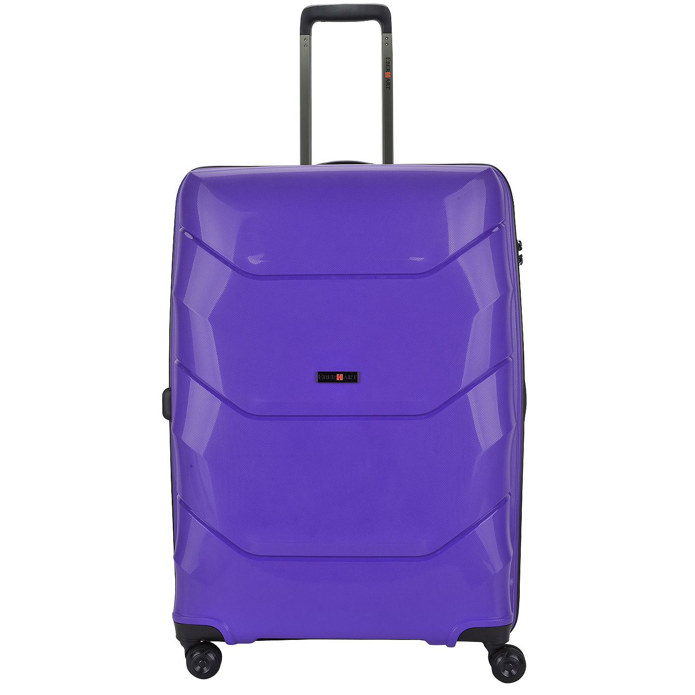 Чемодан большой L из полипропилена с кодовым замком Eberhart Mystique