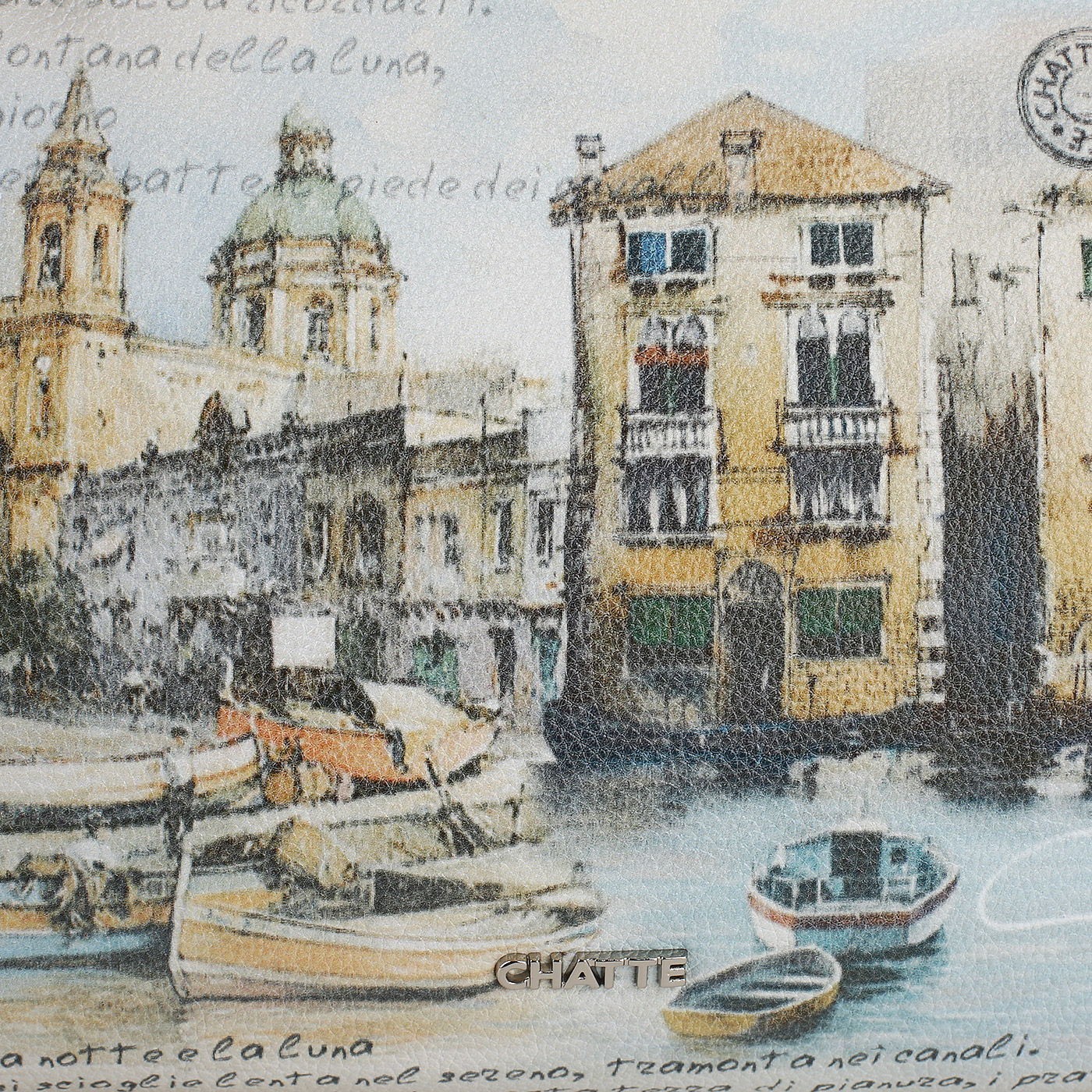 Кожаная сумка Chatte Lille