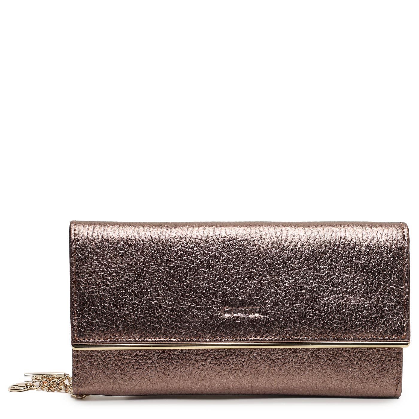 Chatte Женское кожаное портмоне с откидным клапаном