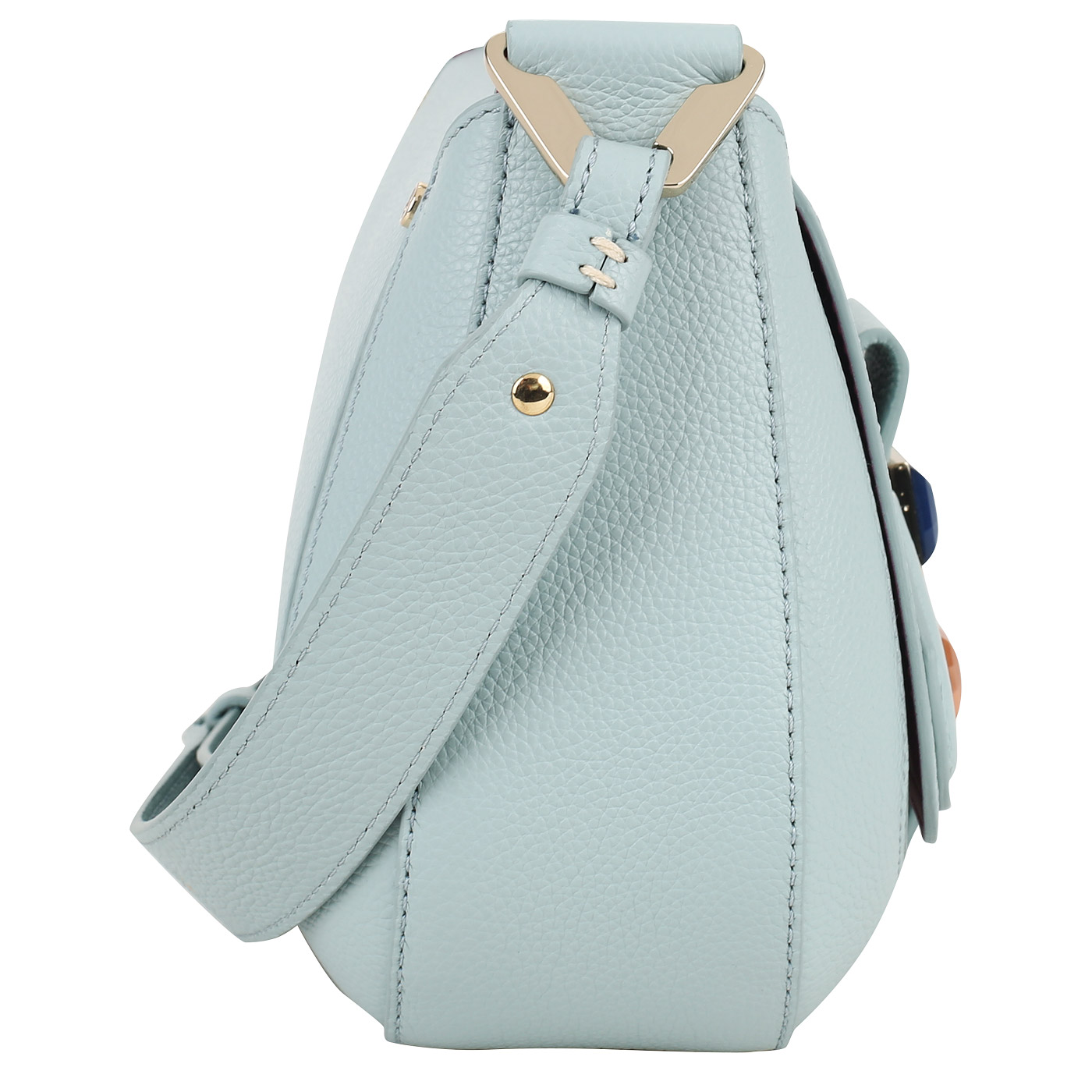 Кожаная сумка через плечо Carlo Salvatelli Gemma