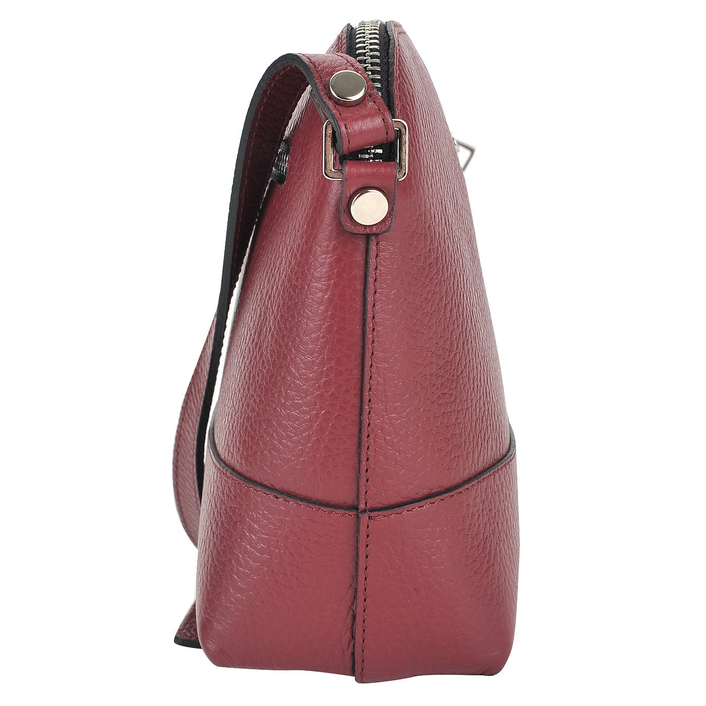 Маленькая женская сумочка из зернистой кожи через плечо Chatte Lion